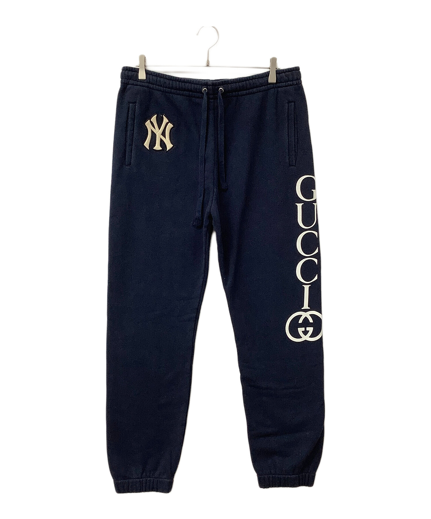 中古・古着通販】GUCCI (グッチ) NYヤンキースサイドロゴスウェット