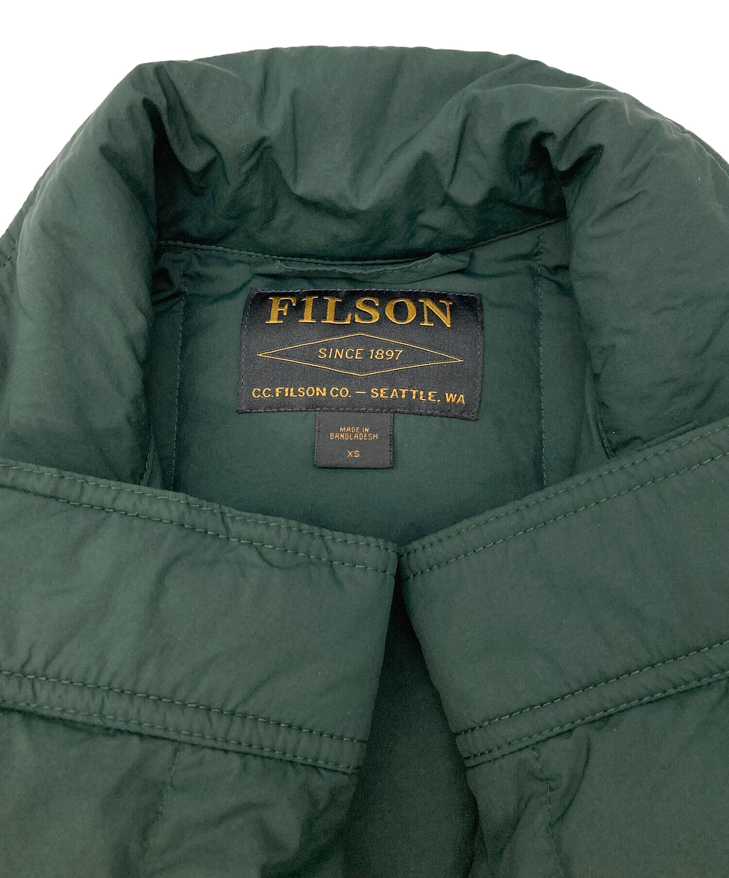 中古・古着通販】FILSON (フィルソン) ダウンジャケット グリーン