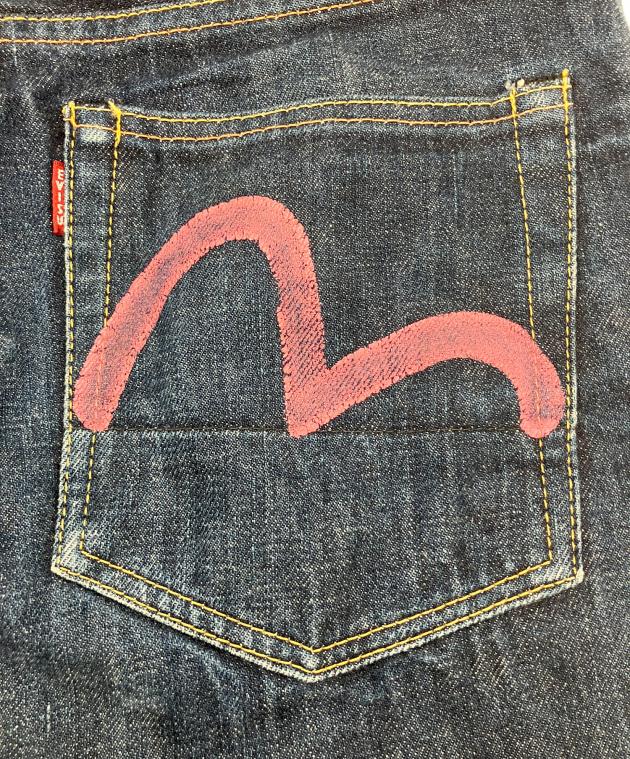 中古・古着通販】EVISU (エヴィス) セルビッチデニムパンツ インディゴ