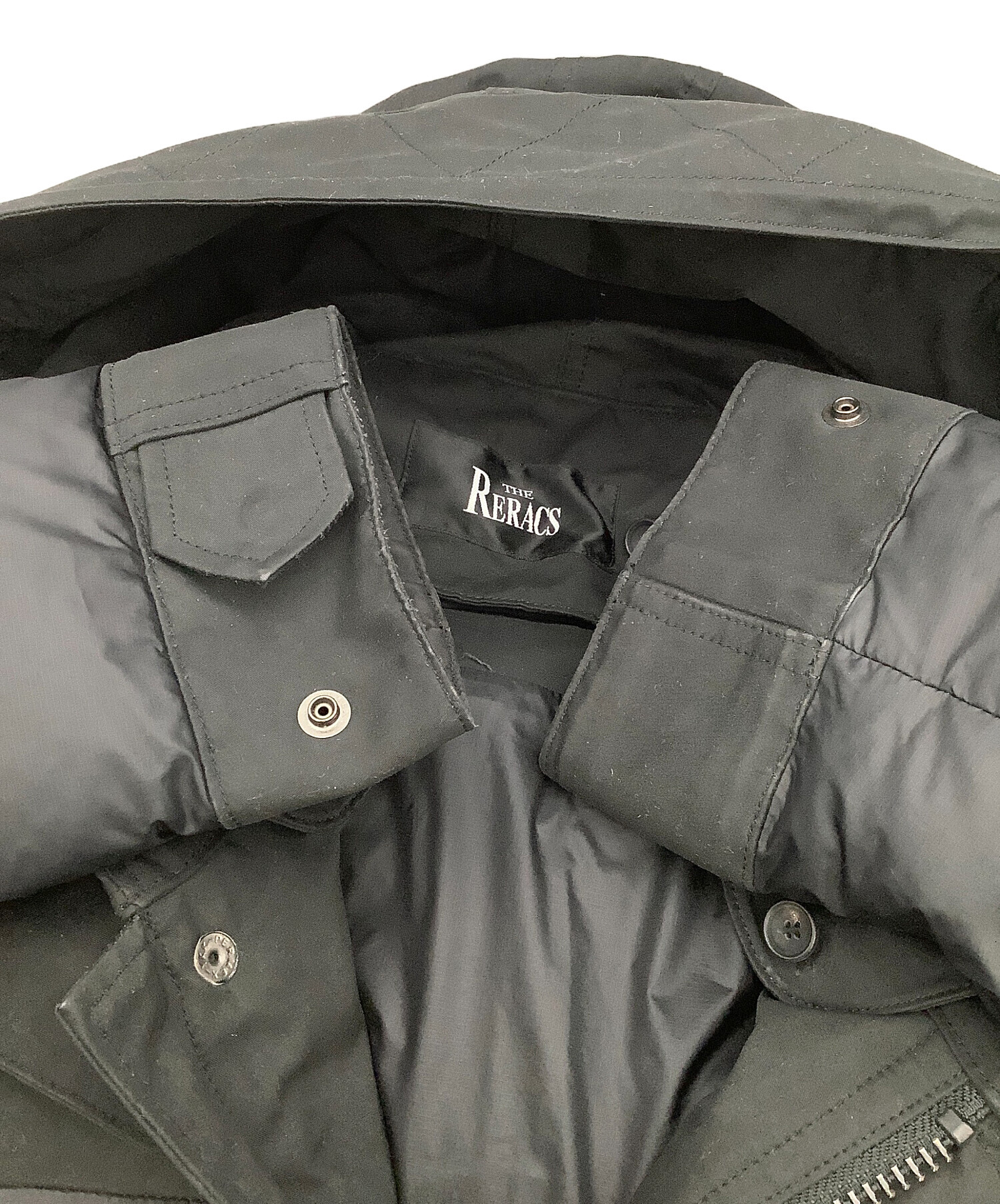 中古・古着通販】THE RERACS (ザ リラクス) ダウンジャケット ブラック