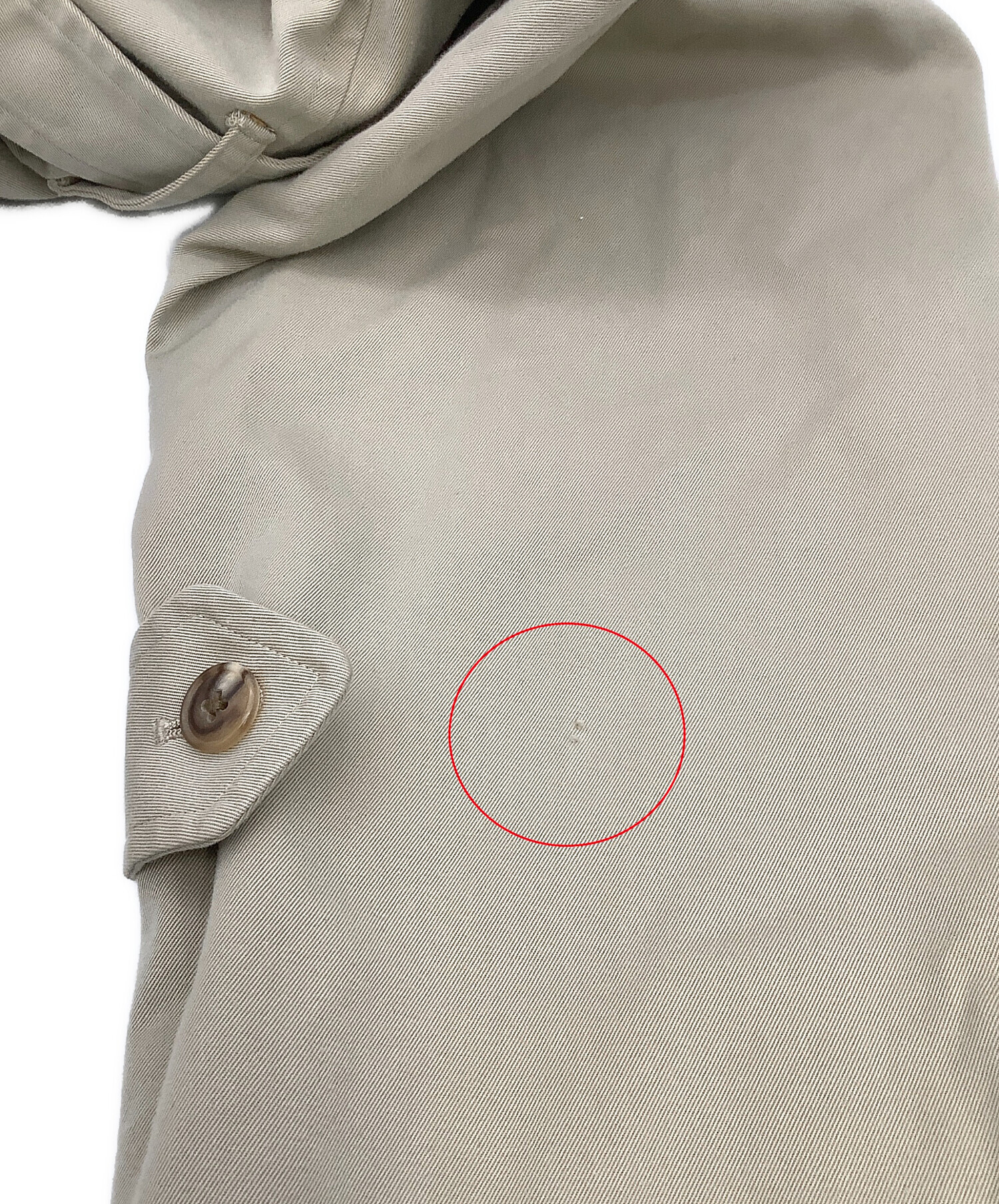 中古・古着通販】COMOLI (コモリ) ウォッシュドタイロッケンコート