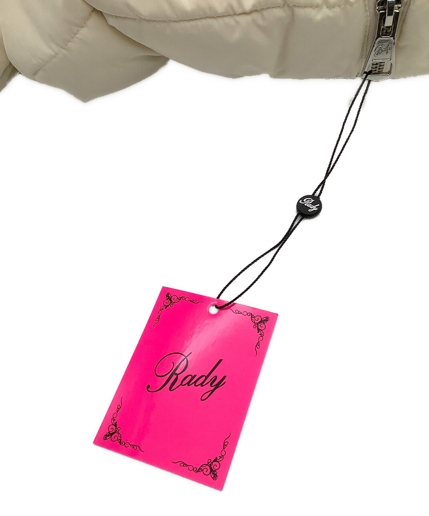 中古・古着通販】Rady (レディ) くびれショートダウンコート ホワイト