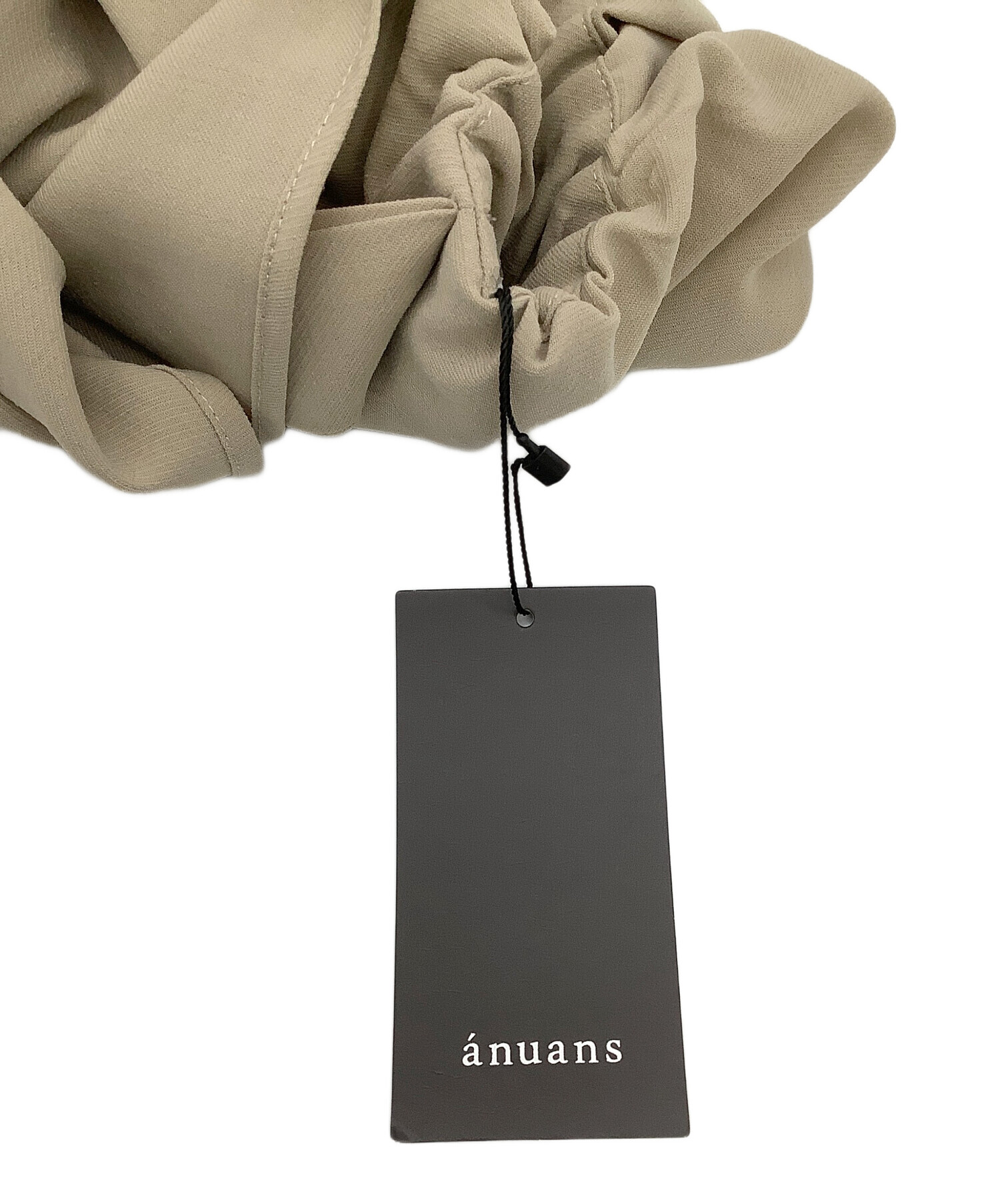 中古・古着通販】anuans (アニュアンス) ワンショルフリル 