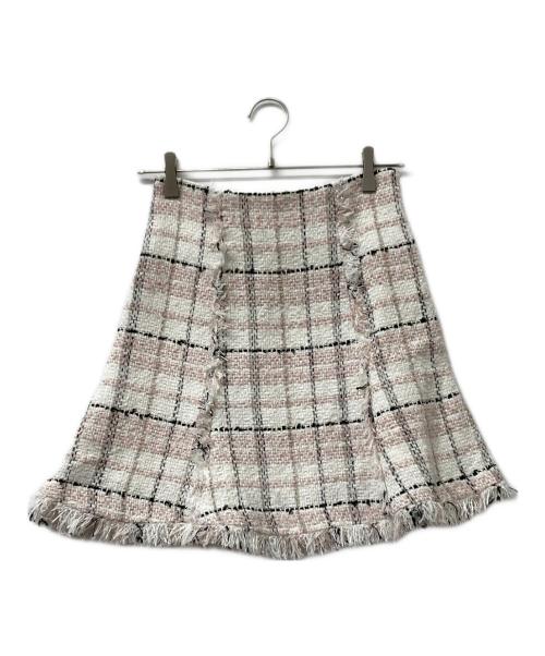 中古・古着通販】Snidel (スナイデル) ツイードフレアミニ