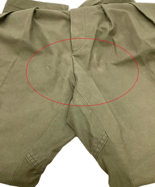 中古・古着通販】NEAT (ニート) テントクロスパンツ オリーブ サイズ