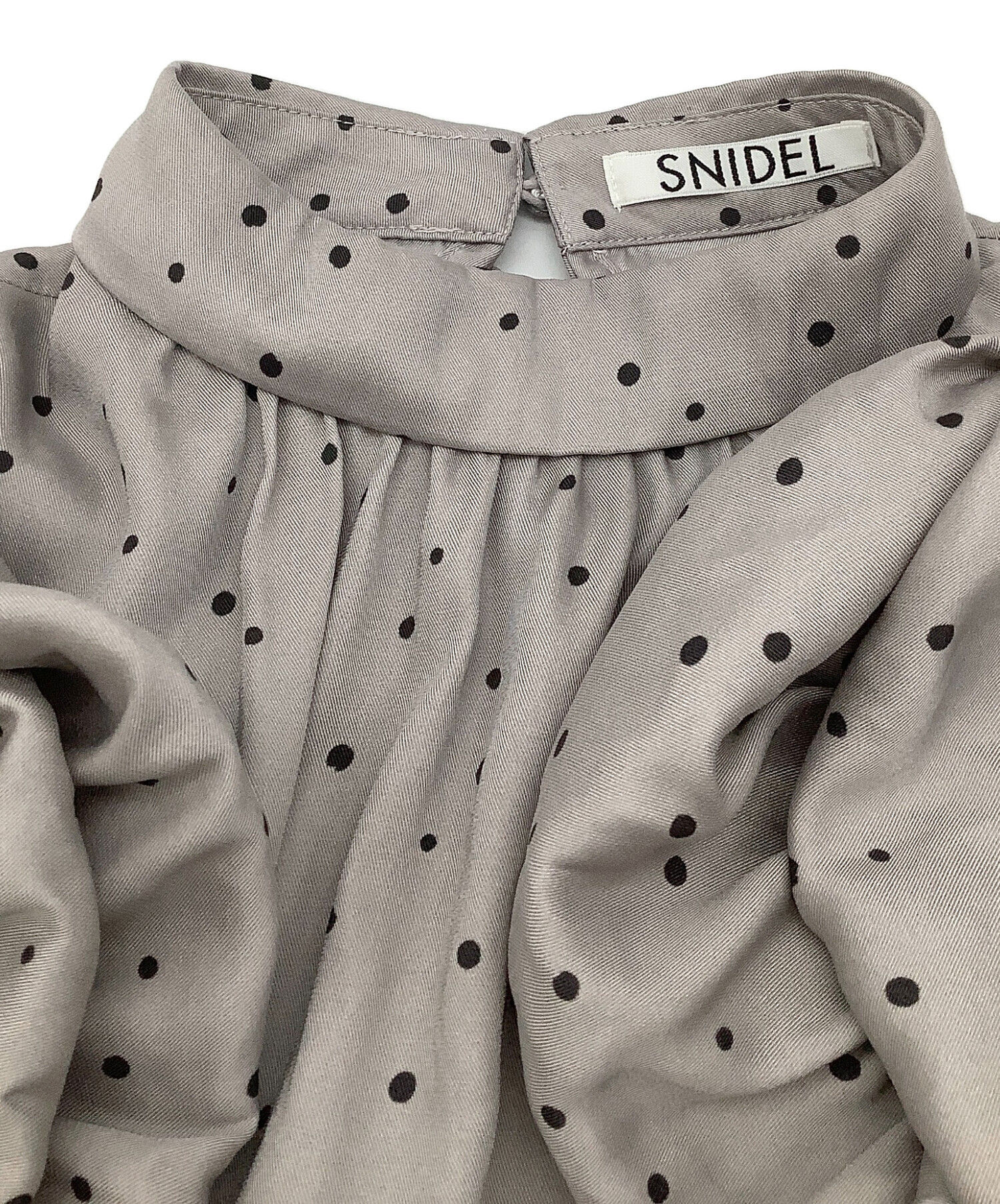 中古・古着通販】Snidel (スナイデル) ギャザーパフスリワンピース 