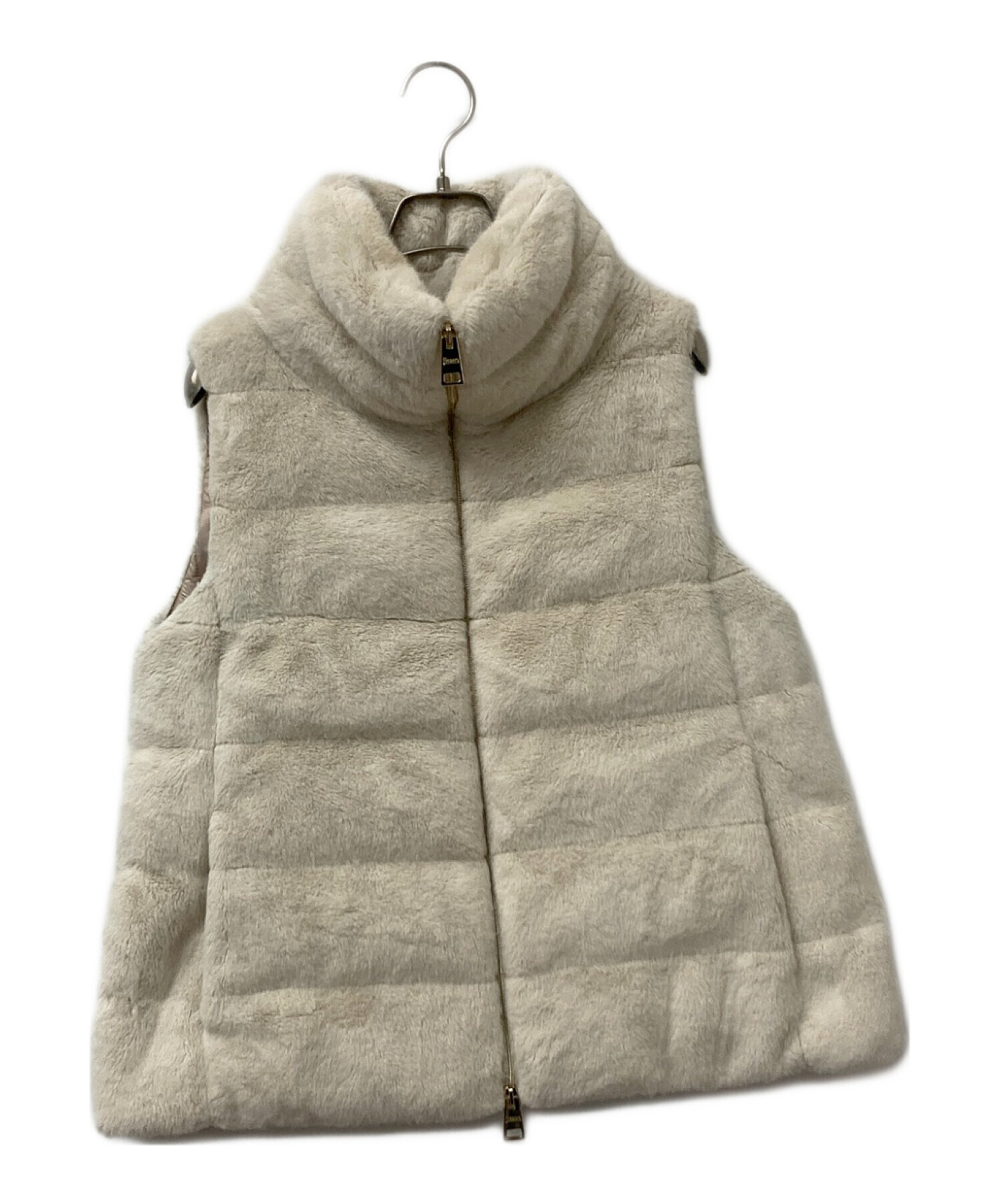 中古・古着通販】HERNO (ヘルノ) ダウンベスト ベージュ（CAMMELLO