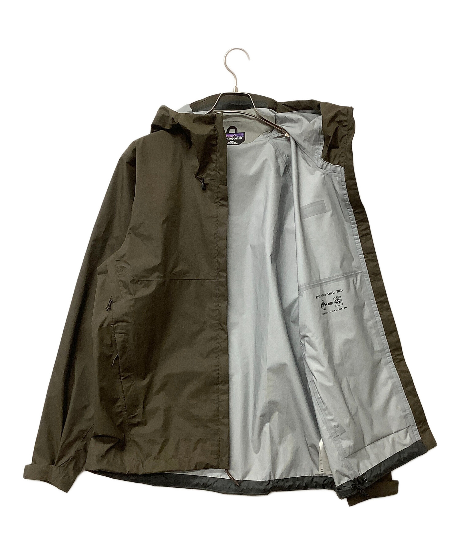 中古・古着通販】Patagonia (パタゴニア) ウインドブレーカー ブラウン