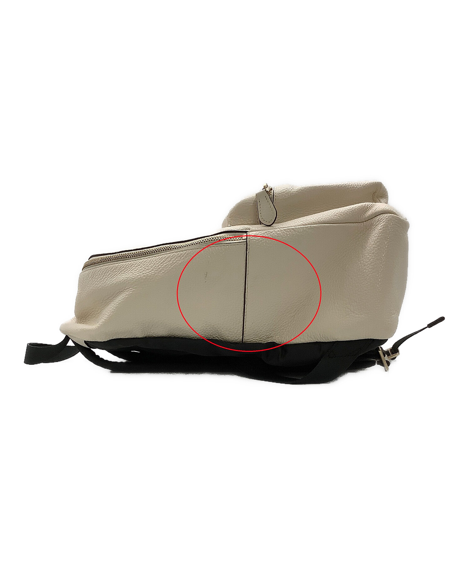 中古・古着通販】COACH (コーチ) リュック チャーリー ペブルドレザー 
