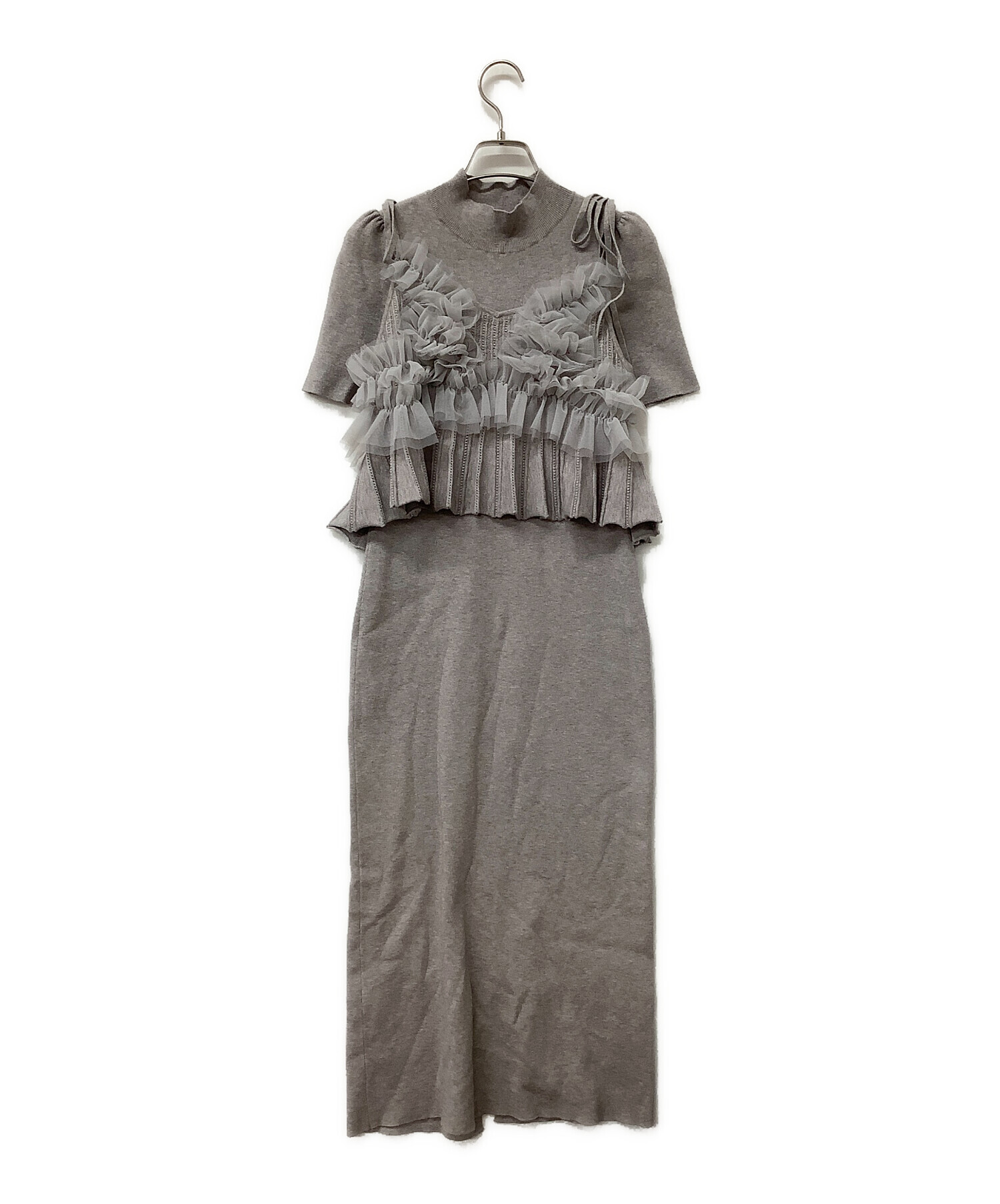 中古・古着通販】Lily Brown (リリーブラウン) ビスチェセットニット