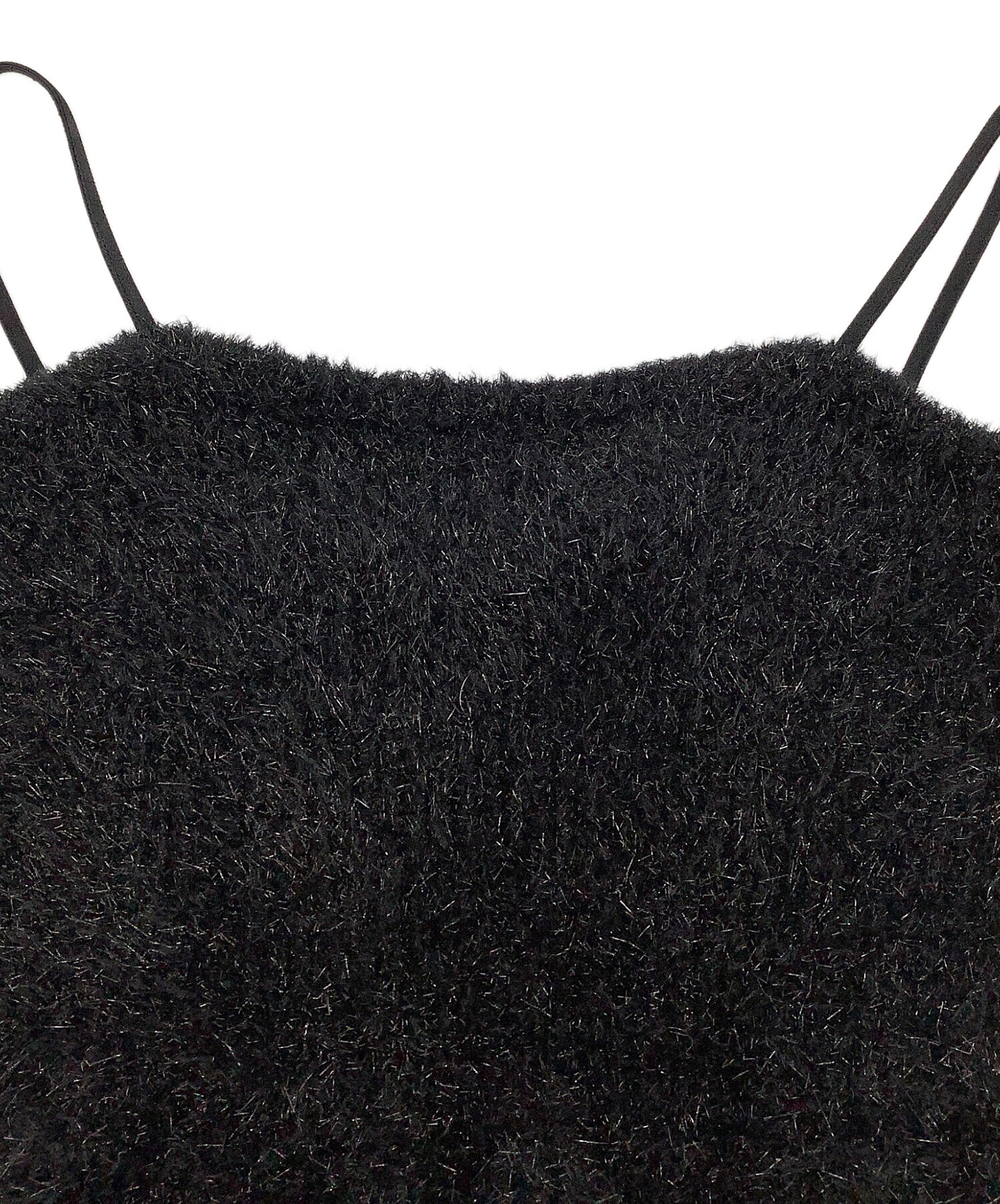 中古・古着通販】FRAY ID (フレイ アイディー) ラメフェザーニット