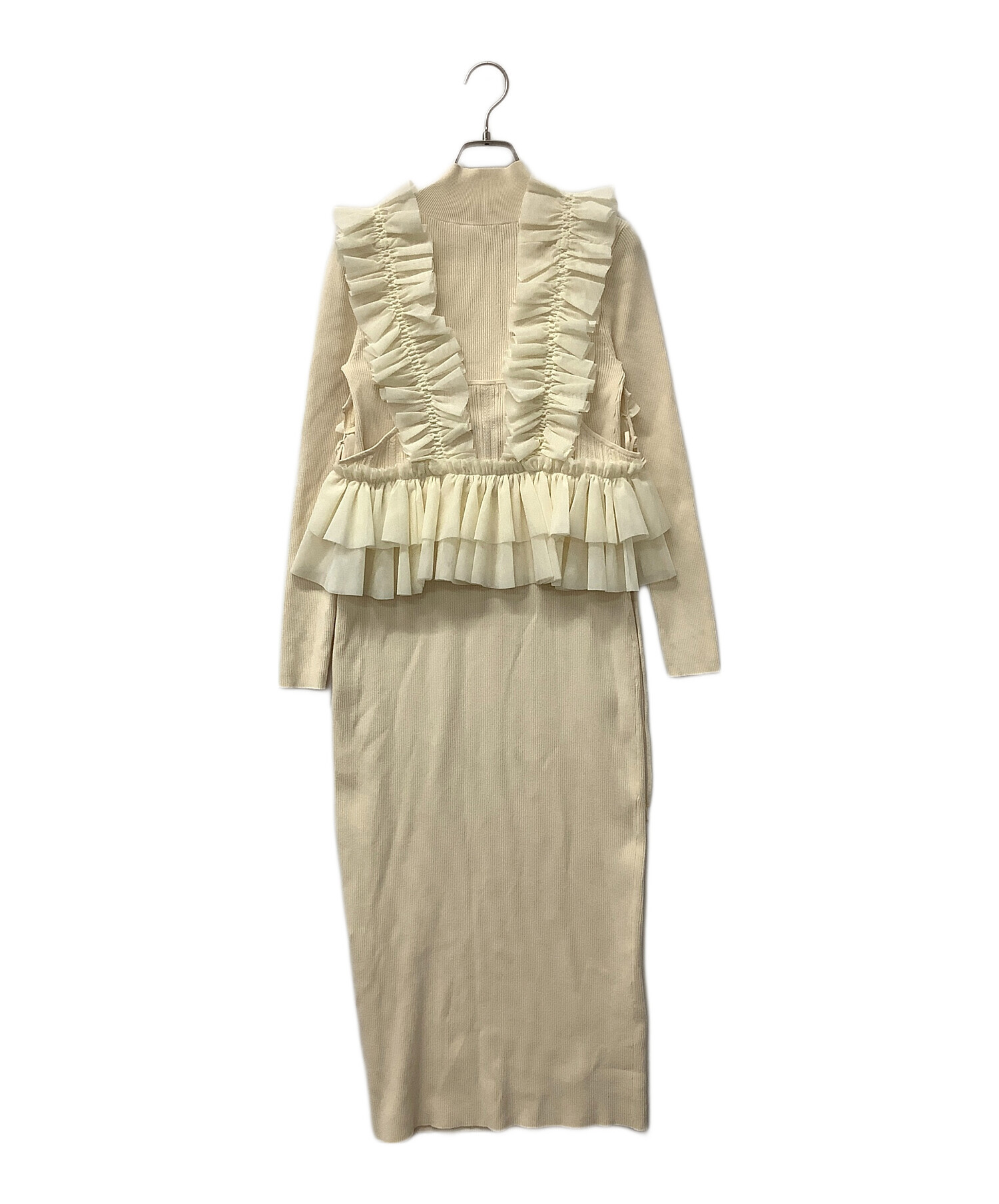中古・古着通販】Lily Brown (リリーブラウン) フリルビスチェセット