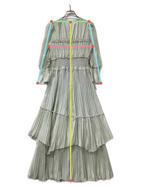 値下げ依頼商品　SNIDEL ワッシャープリーツワンピースミントグリーン1 1036008999694043_drawn.jpeg