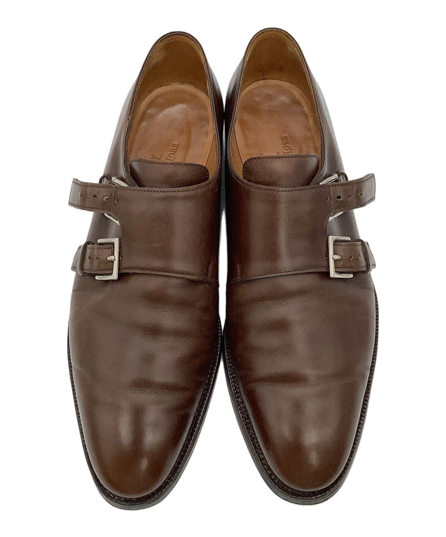 中古・古着通販】JOHN LOBB (ジョンロブ) NASEBY ブラウン サイズ:8E 