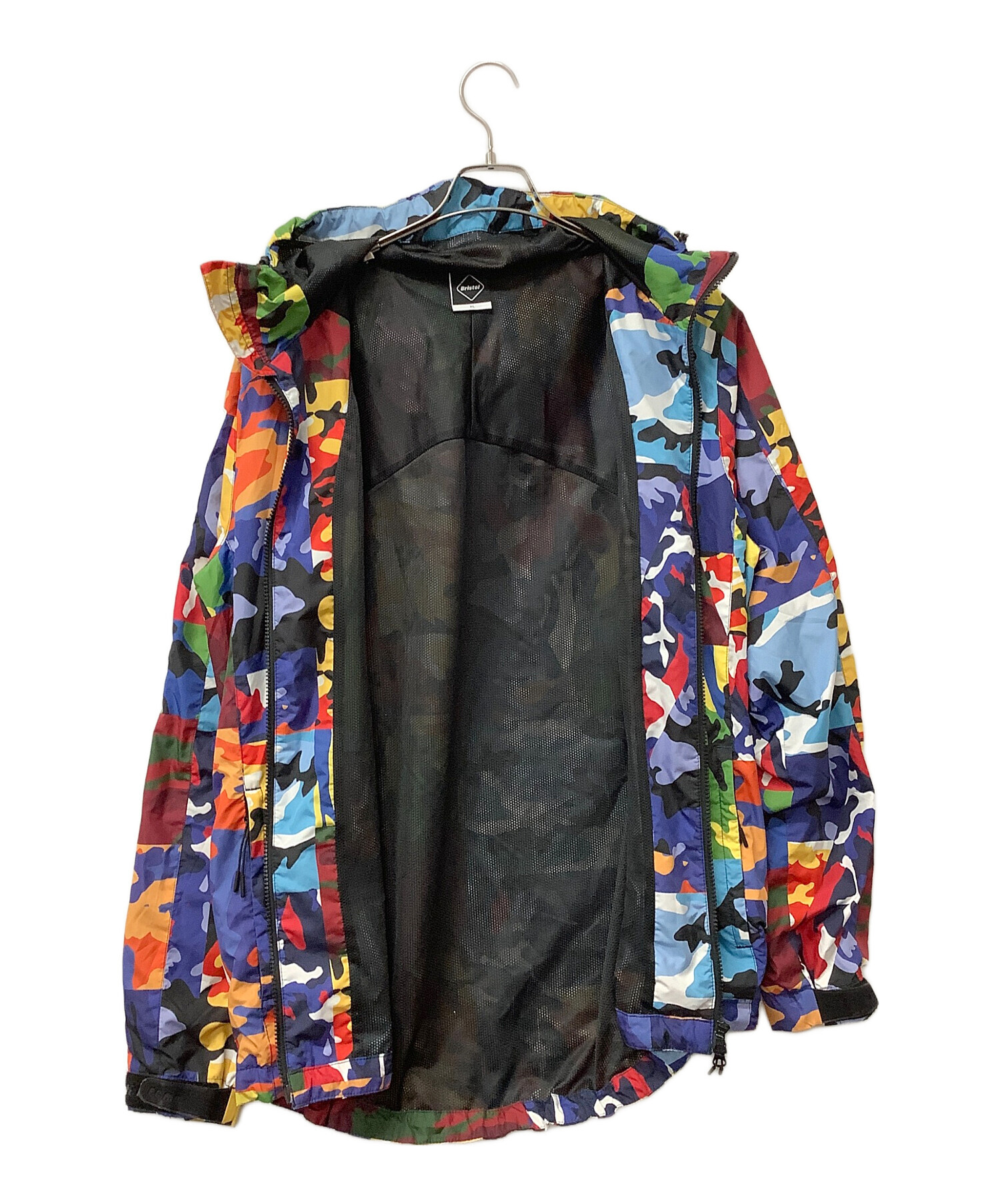 ブリストル　カモフラージュ　M　ナイロンパーカー 中古・古着通販】Bristol (ブリストル) ナイロンパーカー CAMOUFLAGE