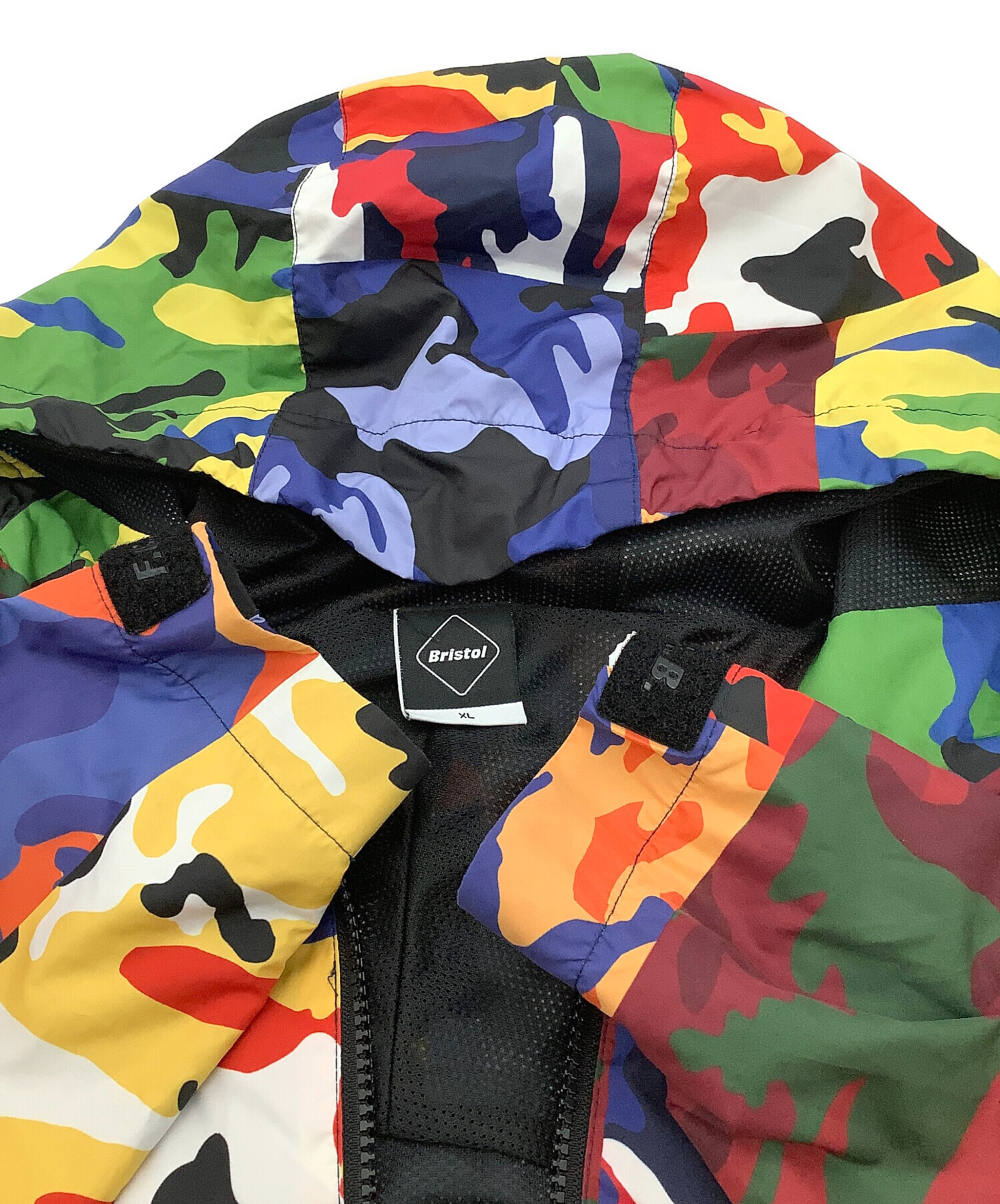 中古・古着通販】Bristol (ブリストル) ナイロンパーカー CAMOUFLAGE