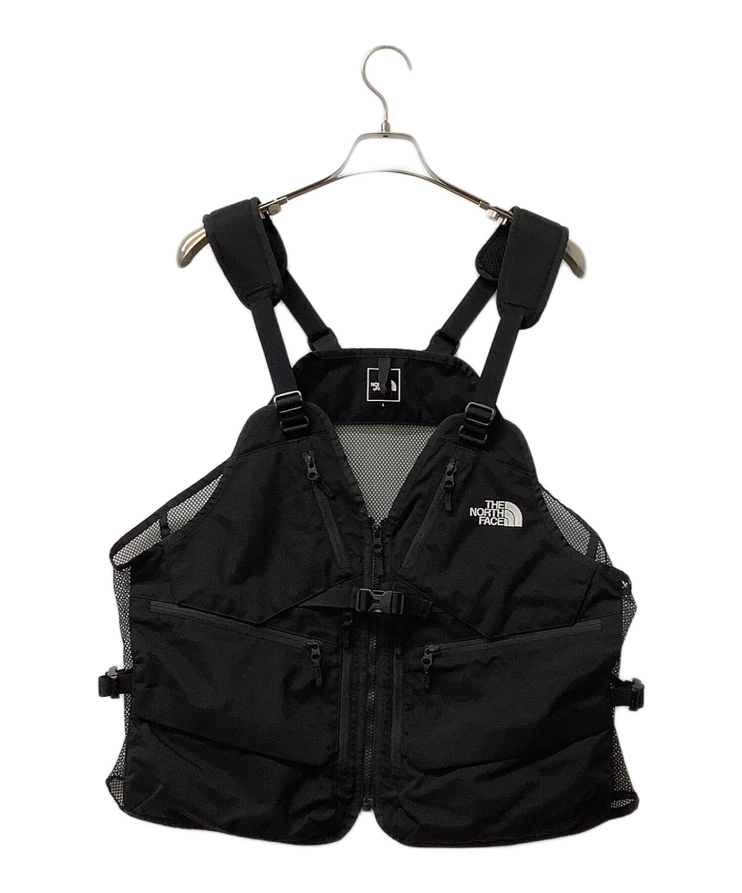 【新品・未使用】ノースフェイス ギアメッシュベスト　フェス　釣り 中古・古着通販】THE NORTH FACE (ザ ノース フェイス) ギアメッシュ