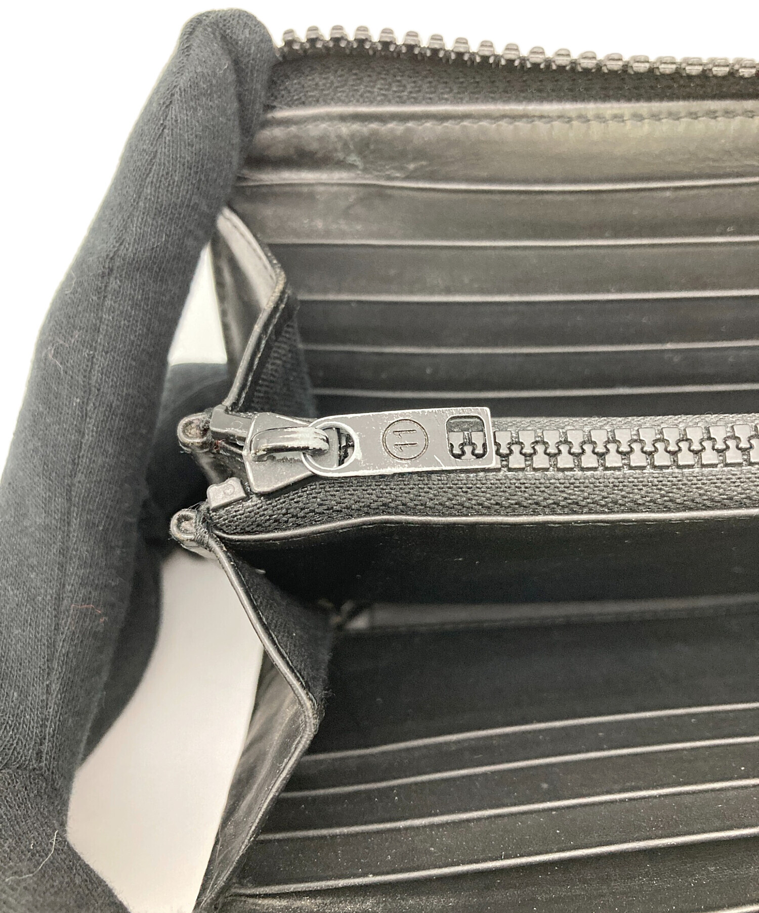 中古・古着通販】Maison Margiela (メゾンマルジェラ) 長財布 ブラック