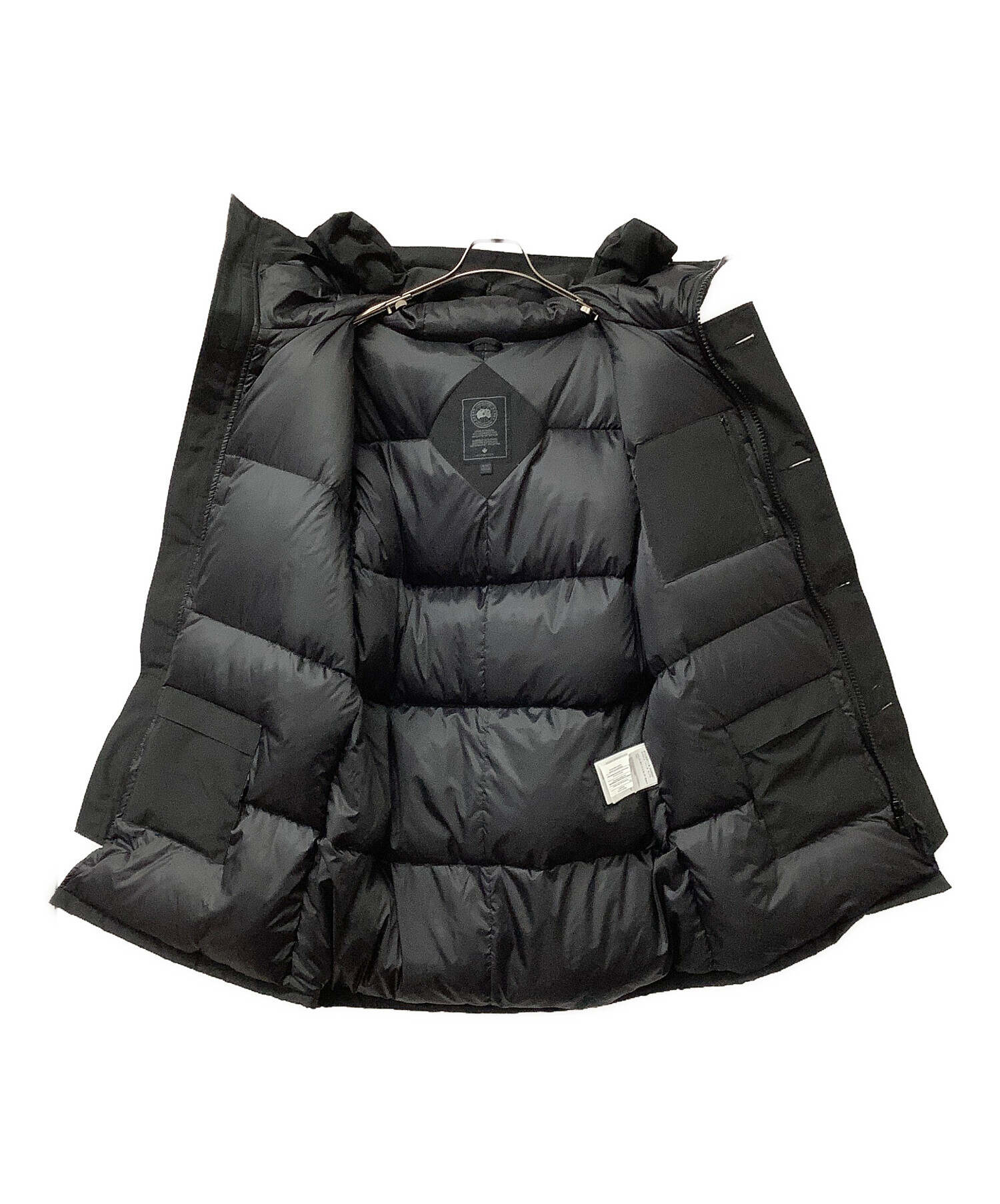 中古・古着通販】CANADA GOOSE (カナダグース) ダウンジャケット BLACK 