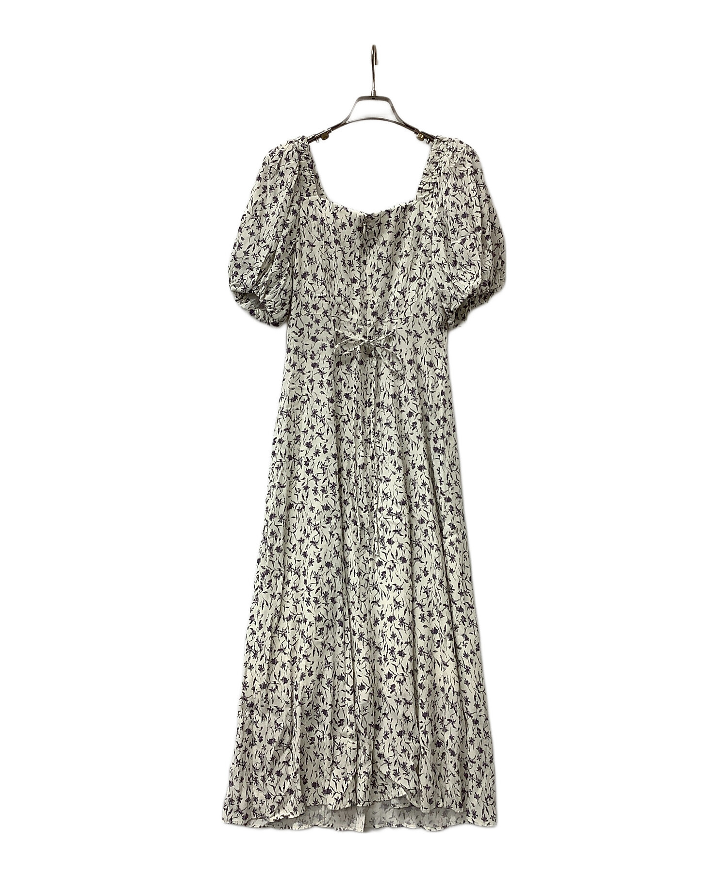 中古・古着通販】Snidel (スナイデル) 半袖ワンピース レーヨン