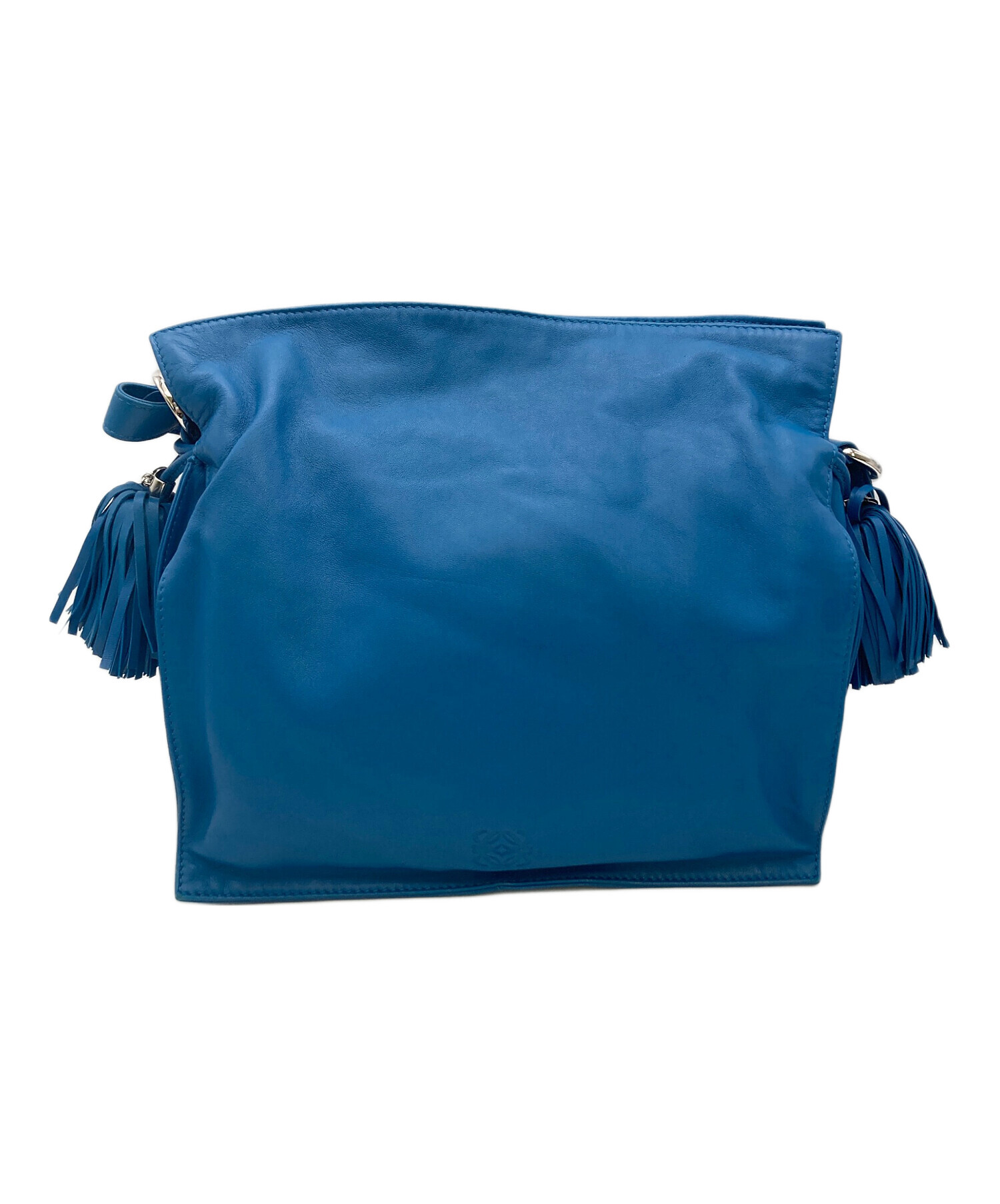 中古・古着通販】LOEWE (ロエベ) ショルダーバッグ フラメンコ ブルー 