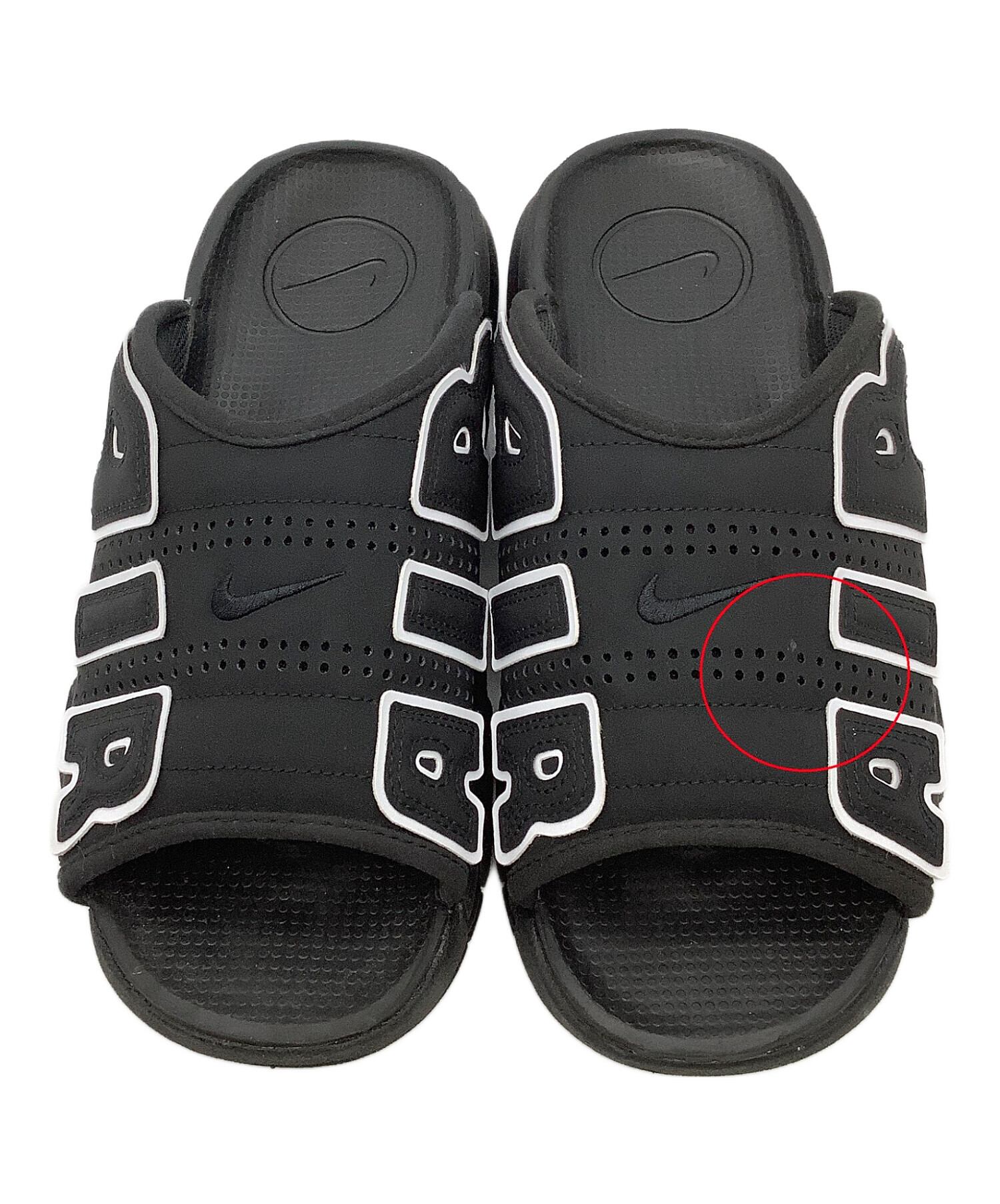 中古・古着通販】NIKE (ナイキ) サンダル AIR MORE UPTEMPO SLIDE