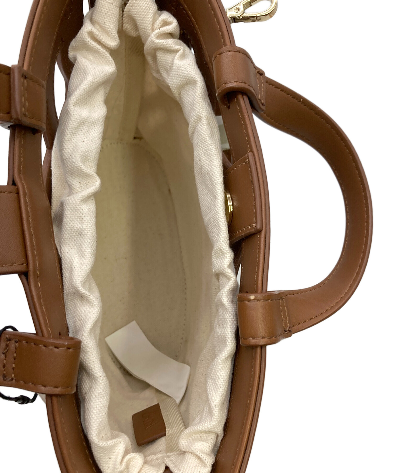 中古・古着通販】ZARA (ザラ) 2WAYバッグ ブラウン｜ブランド・古着