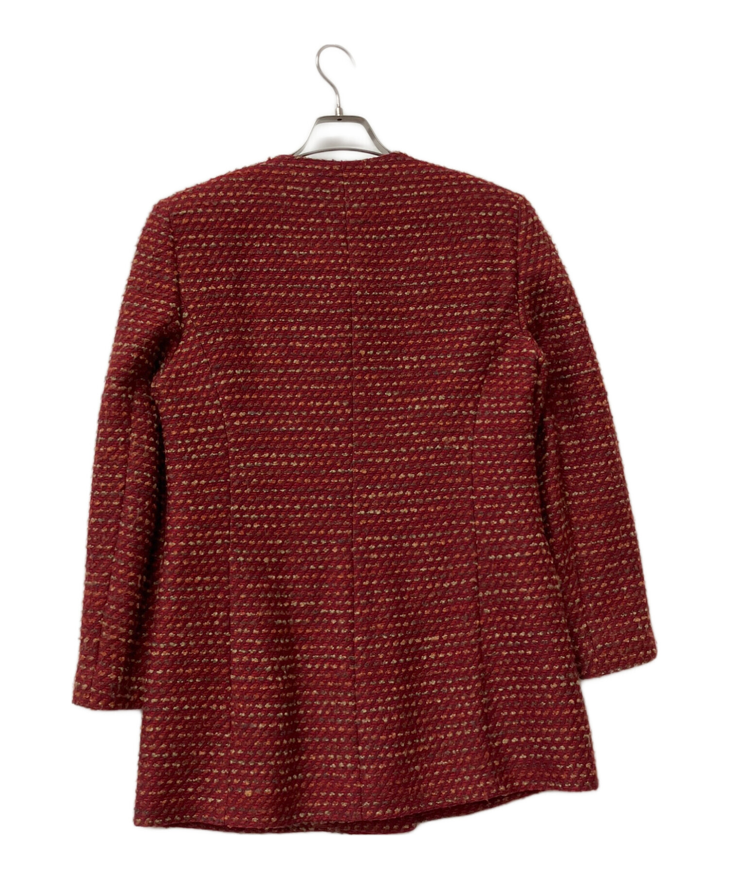 MISSONI ミッソーニ　パフケット　レア柄　未使用　自宅保管 中古・古着通販】missoni (ミッソーニ) ノーカラージャケット 古着