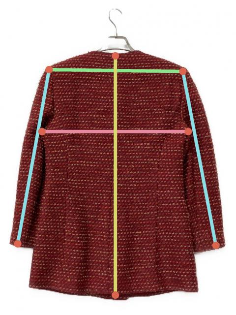 MISSONI ミッソーニ　パフケット　レア柄　未使用　自宅保管 中古・古着通販】missoni (ミッソーニ) ノーカラージャケット 古着
