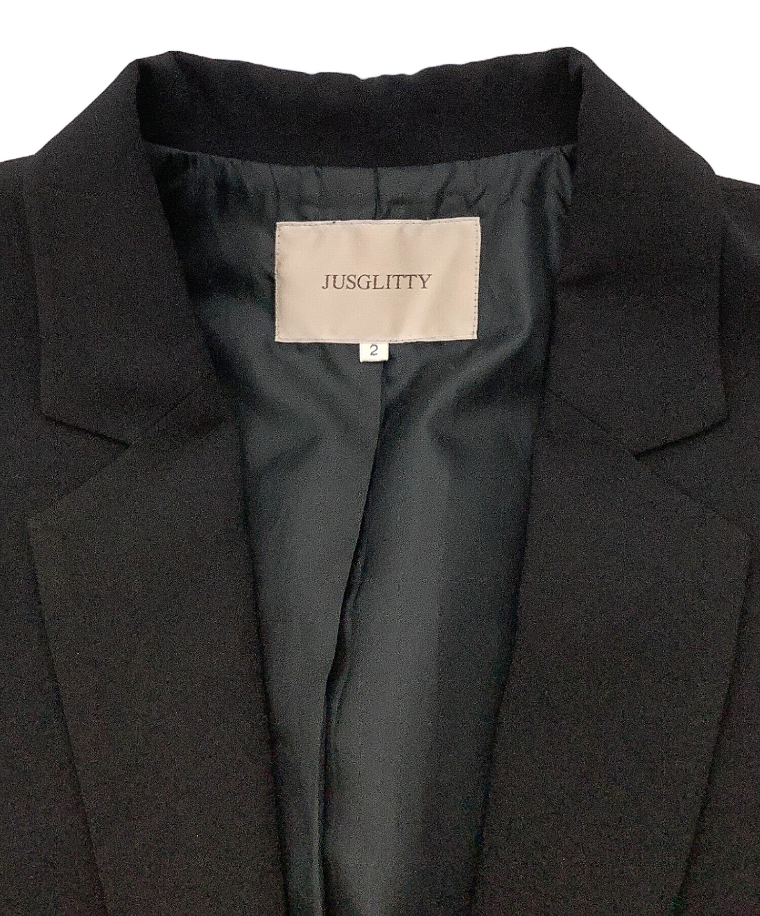 中古・古着通販】JUSGLITTY (ジャスグリッティー) ジレ テーラード 