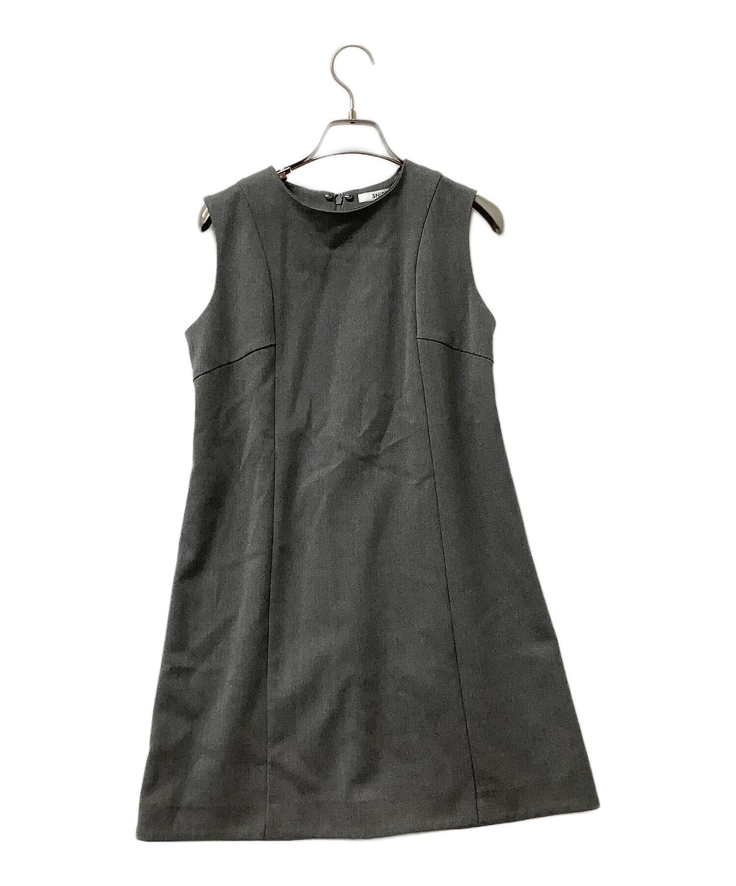 snidel ノースリーブワンピース 中古・古着通販】Snidel (スナイデル) ノースリーブワンピース カラー