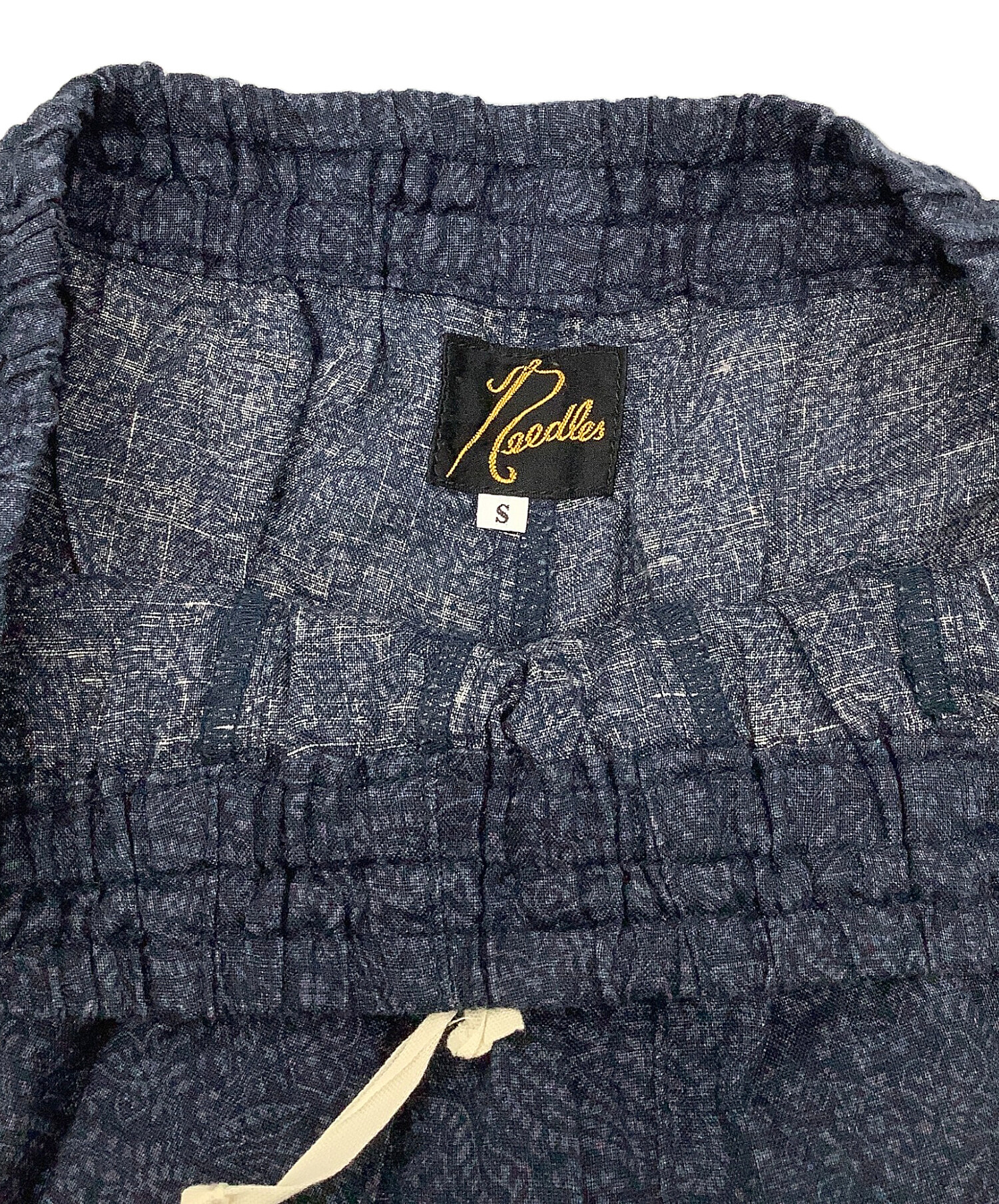 中古・古着通販】Needles (ニードルズ) ハーフパンツ ネイビー サイズ