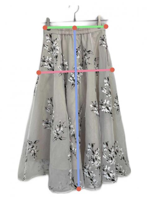 FRAY.I.D シアーマグノリアスカート FRAY.I.D シアーマグノリアスカート シアーマグノリアスカート