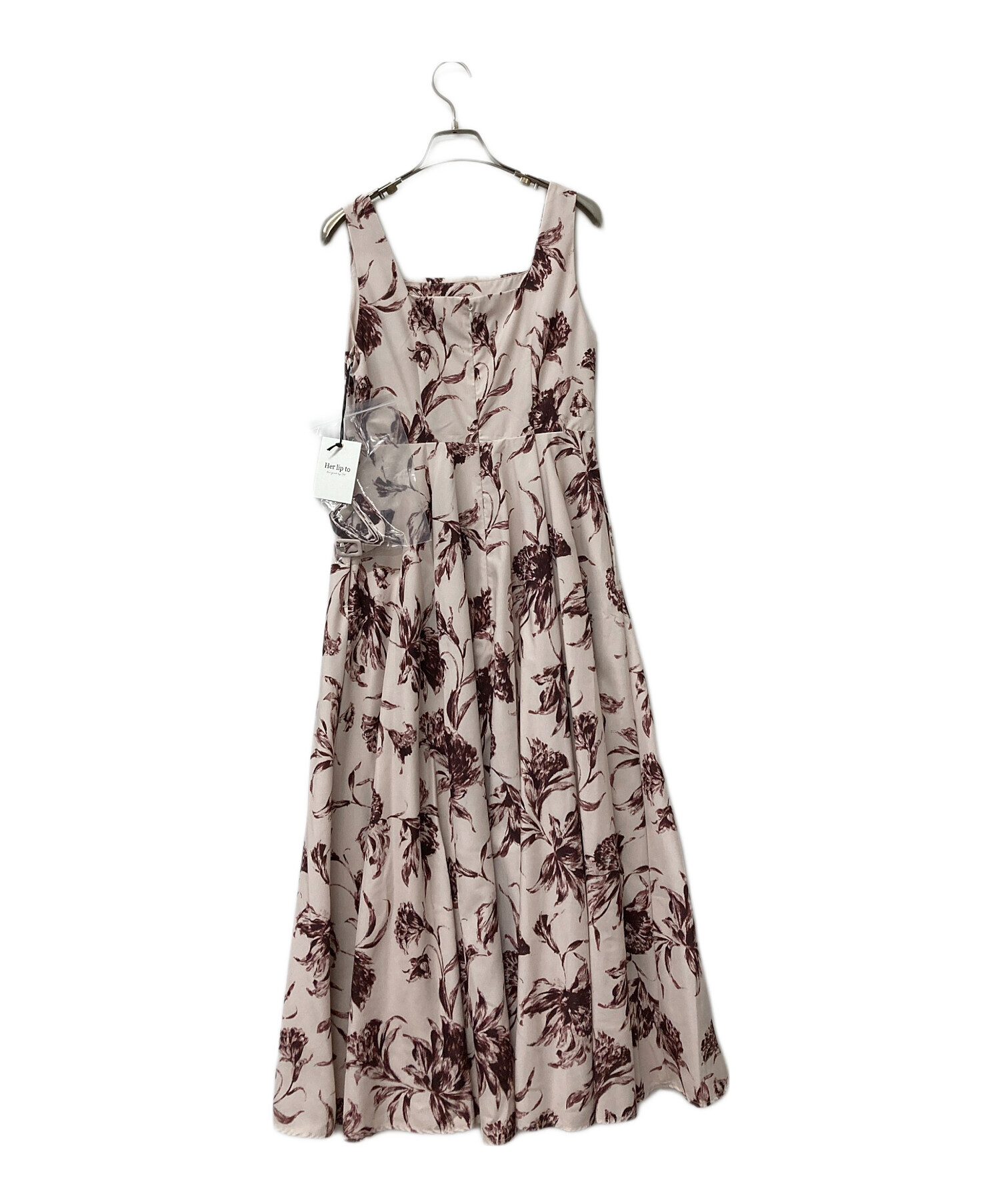 中古・古着通販】HER LIP TO (ハーリップトゥ) dahlia belted dress