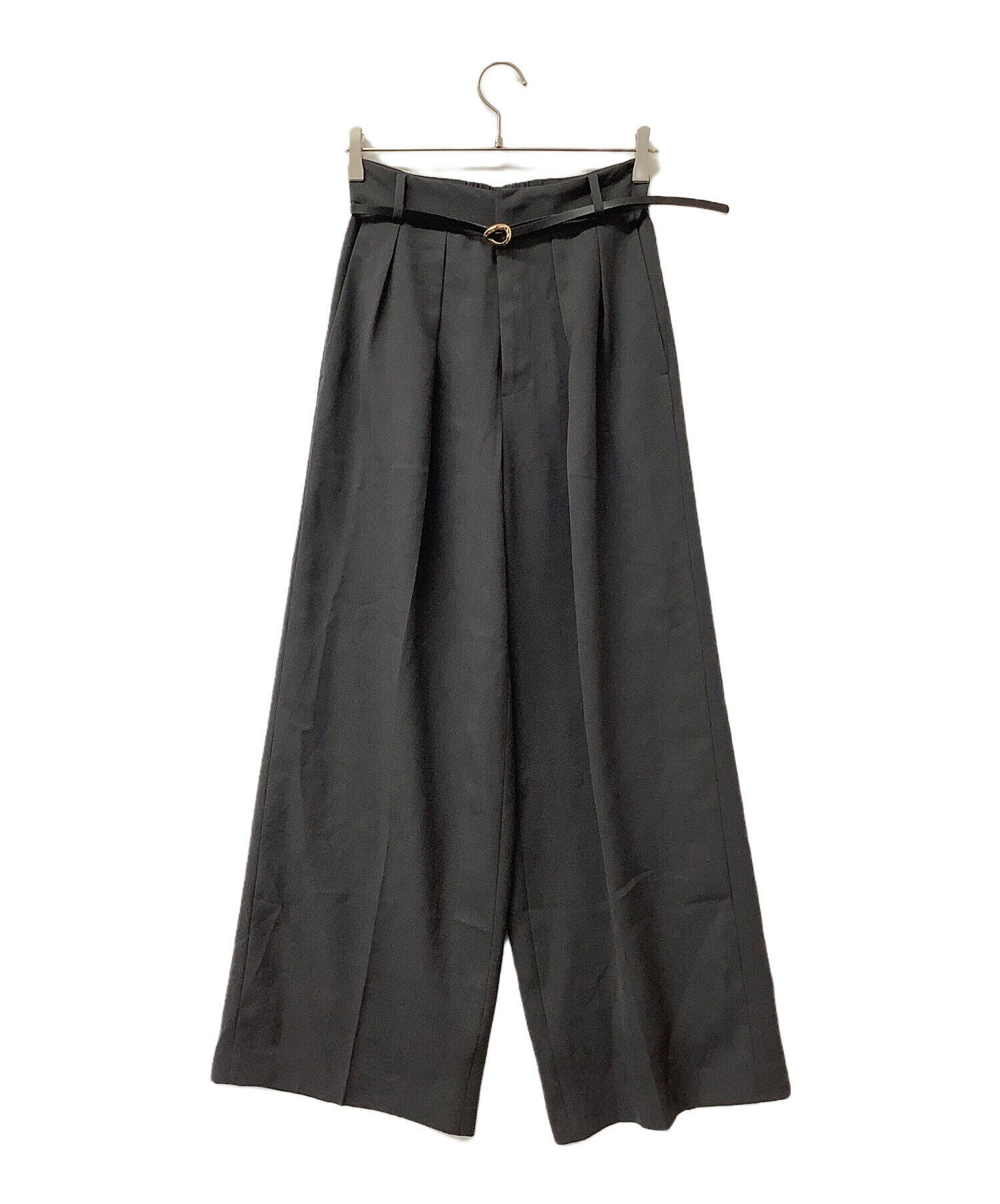 中古・古着通販】FRAY ID (フレイ アイディー) パンツ レザー