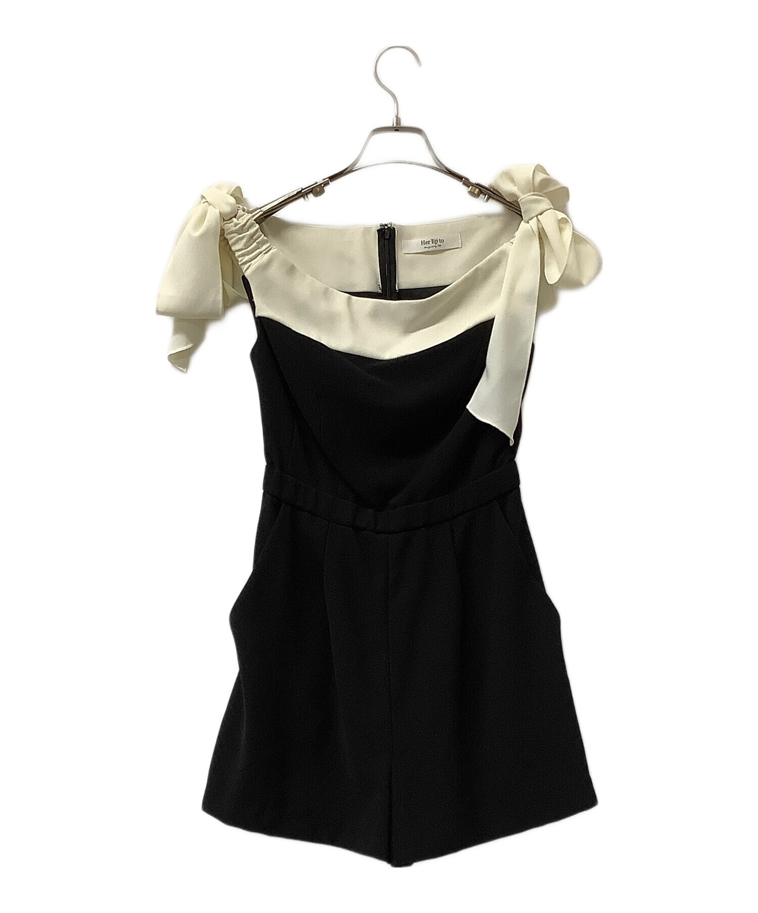 中古・古着通販】HER LIP TO (ハーリップトゥ) オールインワン Two