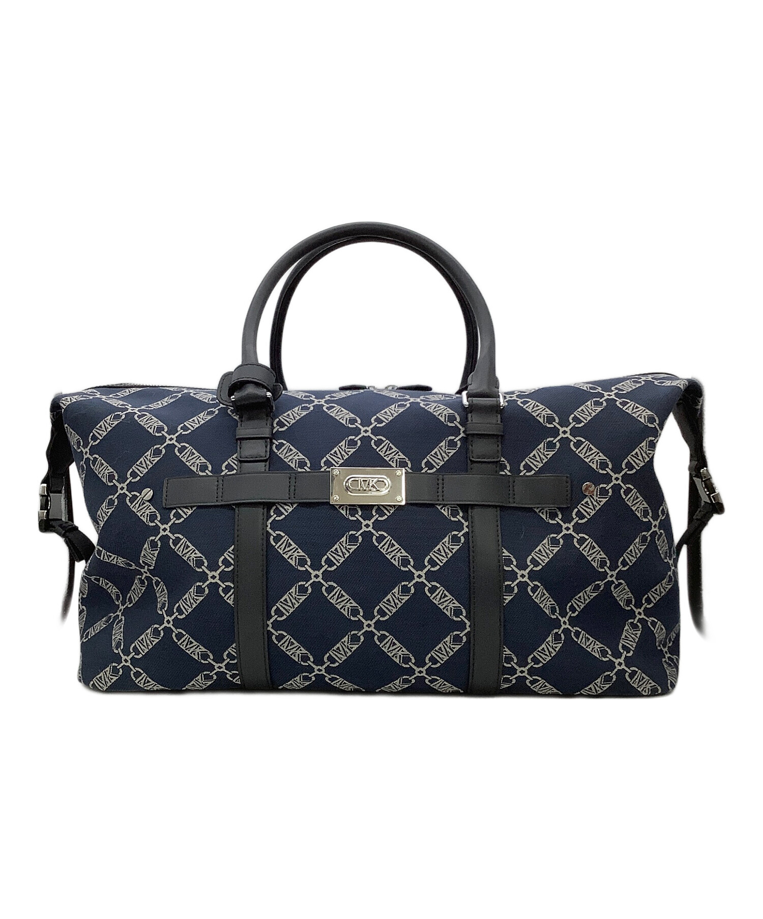 MICHAEL KORS MK柄 ボストンバッグ 中古・古着通販】MICHAEL KORS (マイケル・コース) ボストンバッグ