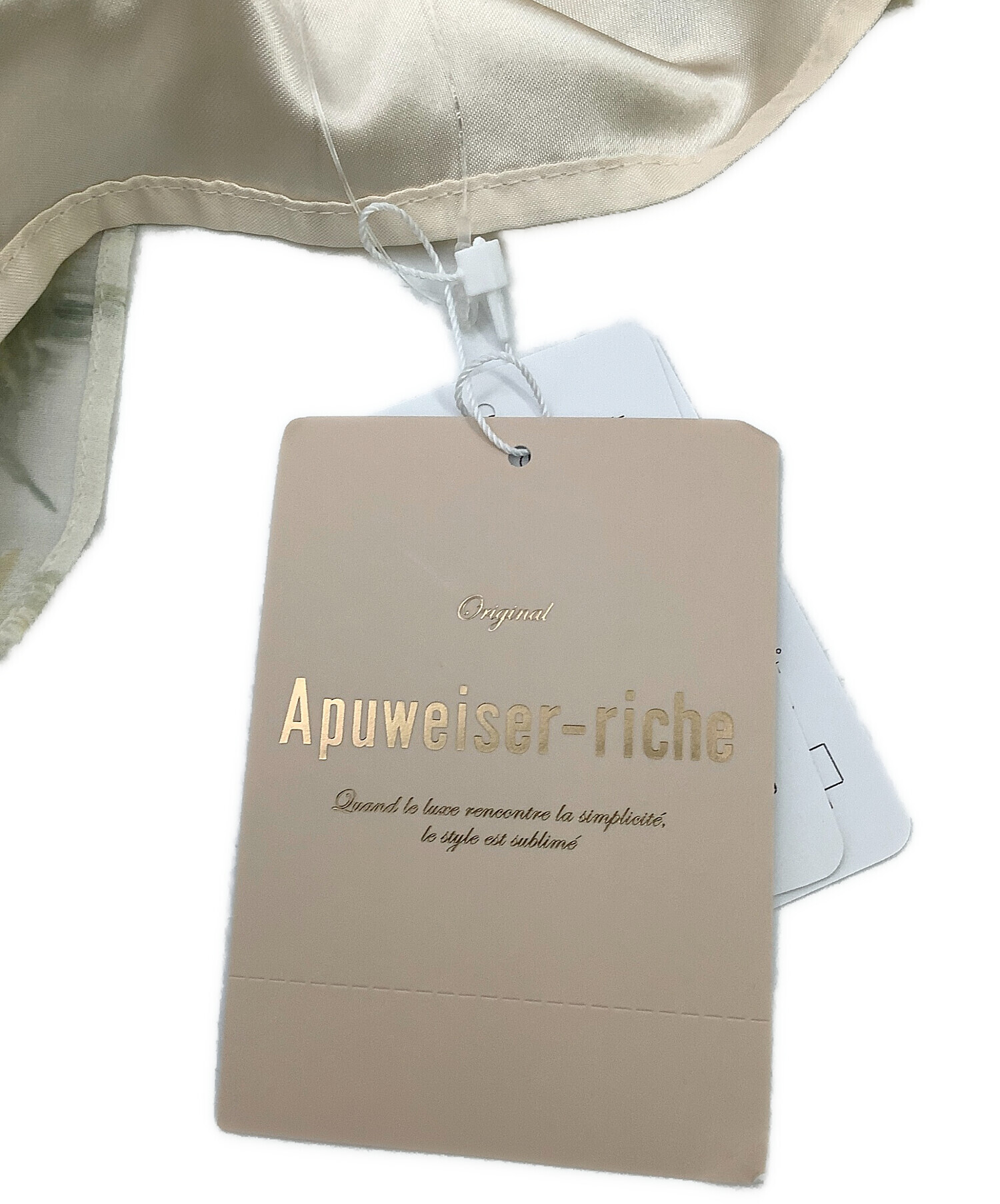 中古・古着通販】Apuweiser-riche (アプワイザーリッシェ) ワンピース 