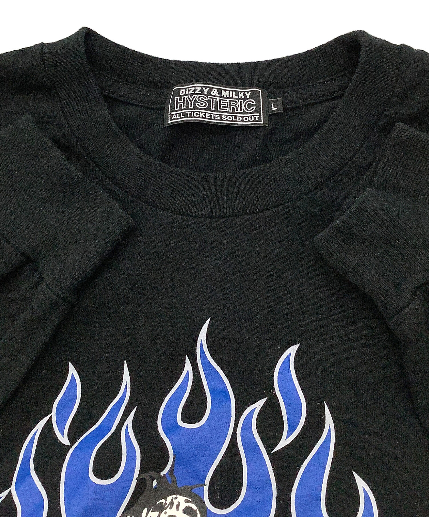 ヒステリックグラマー] MOTOR CITY BABY Tシャツ WHITE・BLACK size M