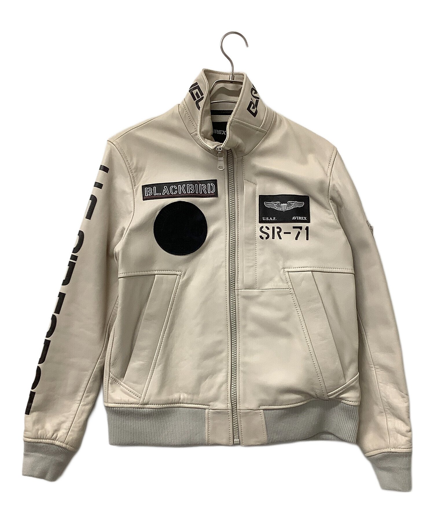 AVIREX アビレックス レディース ラムレザー シングルライダースジャケット AVIREX レザージャケット ライダース 「直営店限定」SINGLE