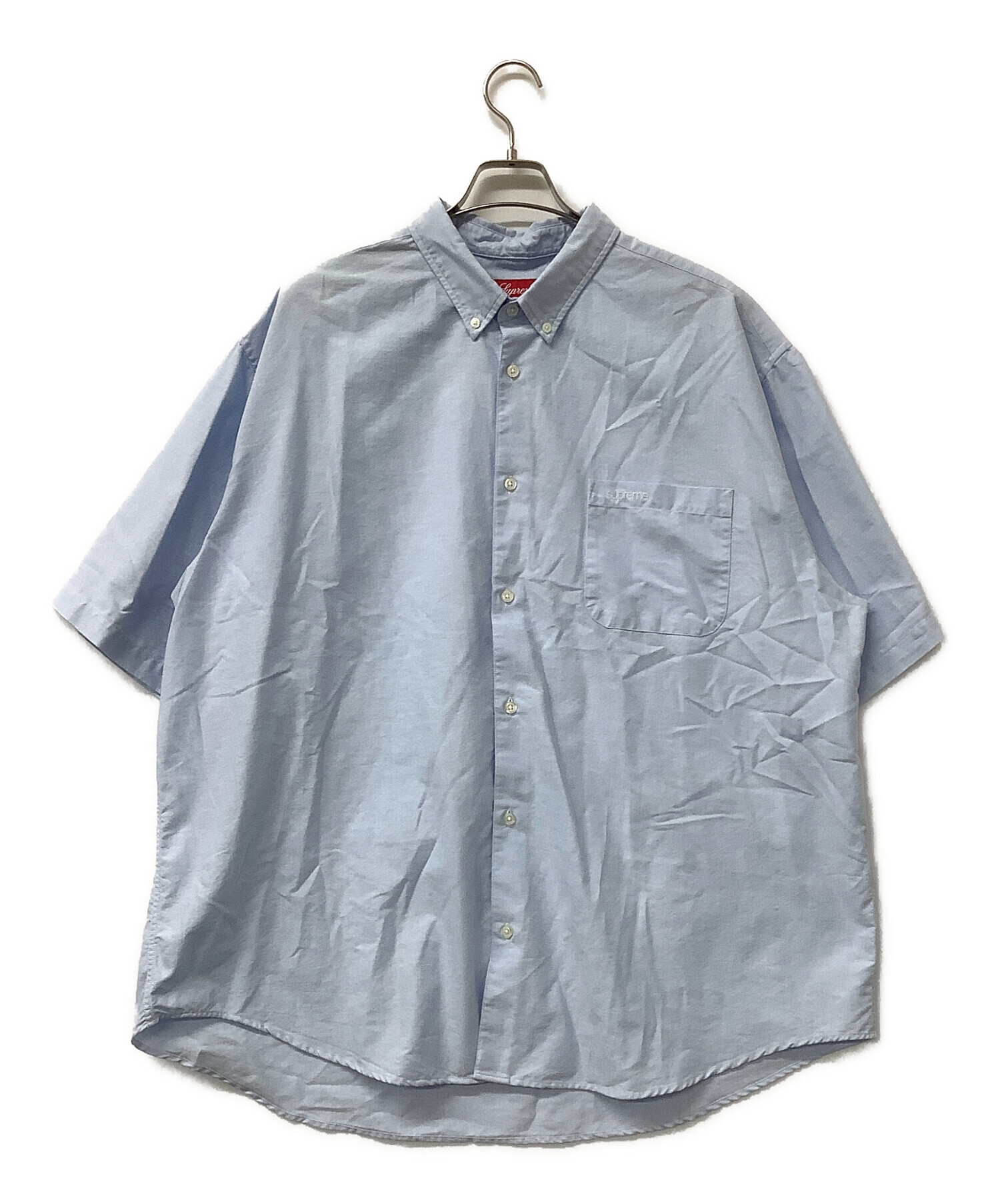 中古・古着通販】SUPREME (シュプリーム) 半袖シャツ Loose Fit Oxford