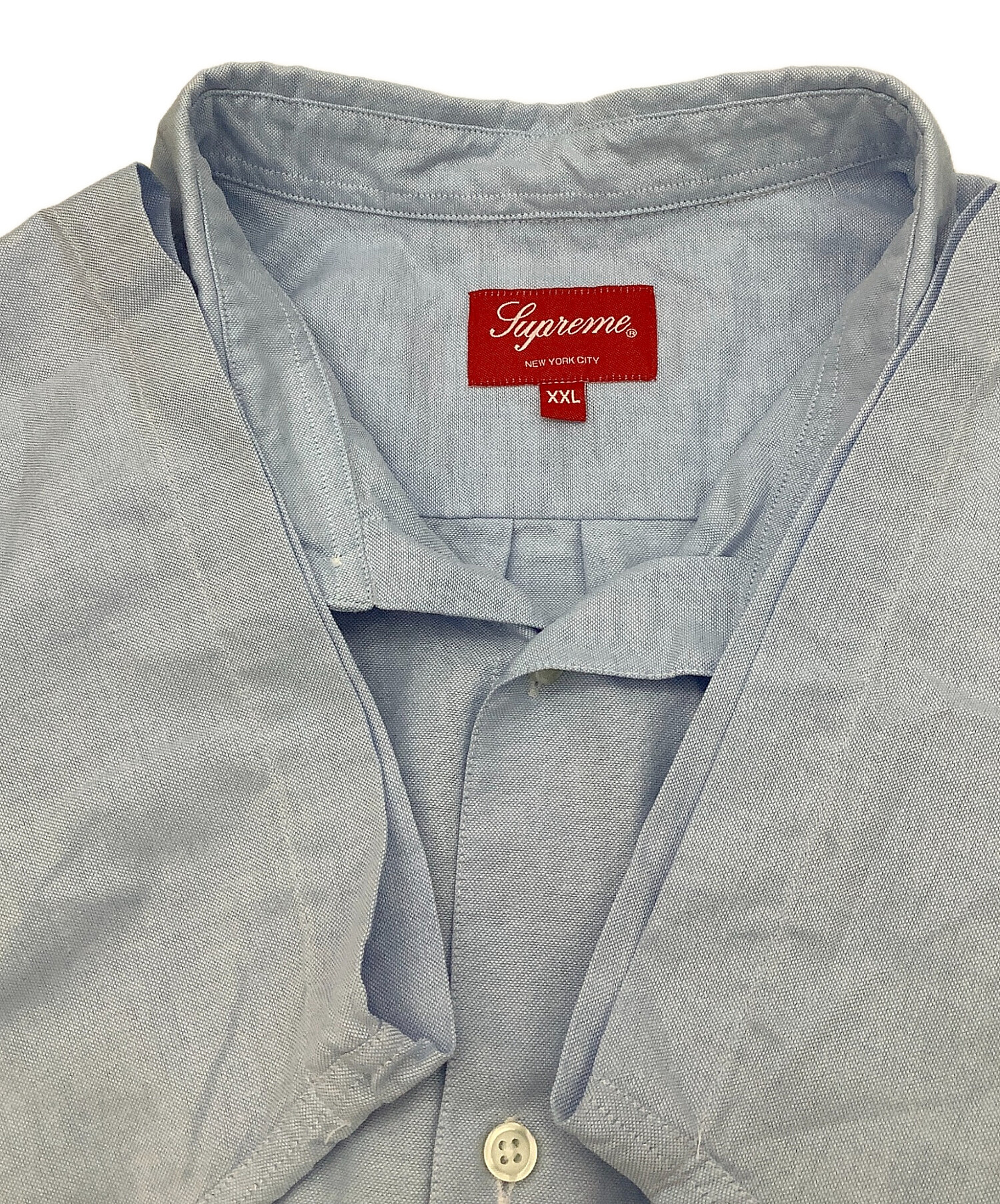 中古・古着通販】SUPREME (シュプリーム) 半袖シャツ Loose Fit Oxford