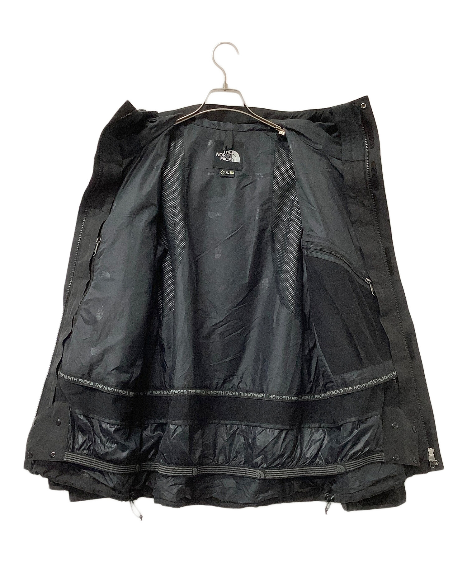 NP61540 THE NORTH FACE ブラック マウンテンパーカー XL 中古・古着通販】THE NORTH FACE (ザ ノース フェイス) マウンテン