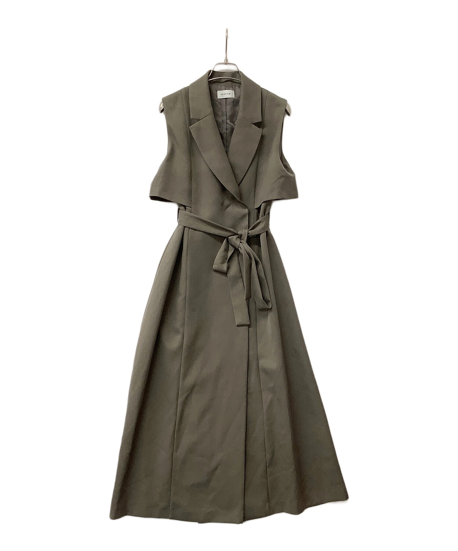 中古・古着通販】FRAY ID (フレイ アイディー) ノースリーブワンピース