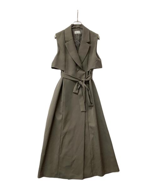 中古・古着通販】FRAY ID (フレイ アイディー) ノースリーブワンピース