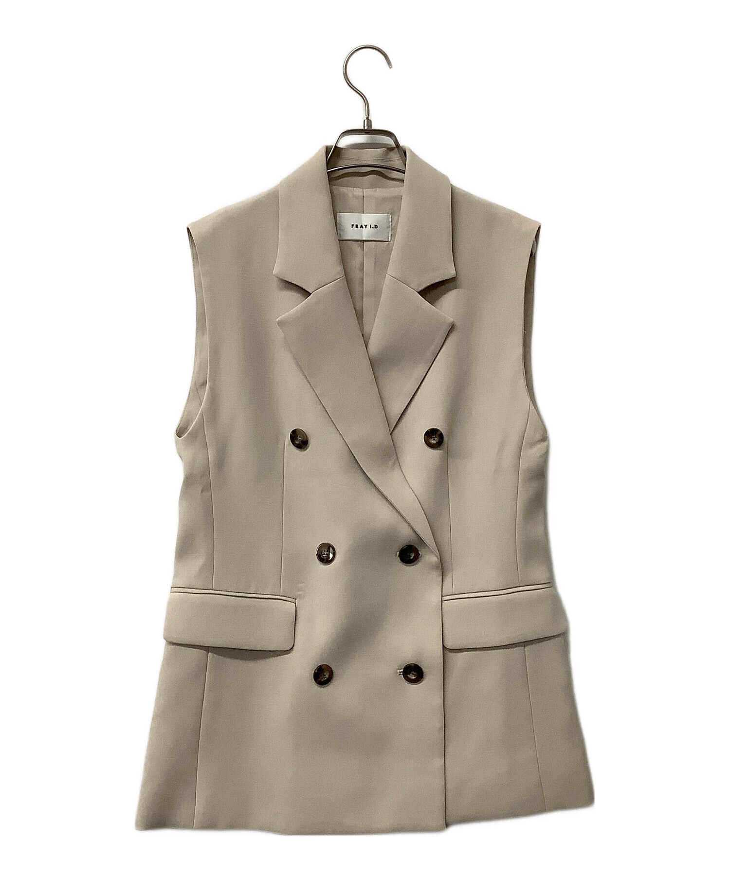 中古・古着通販】FRAY ID (フレイ アイディー) ジレ ダブルテーラード