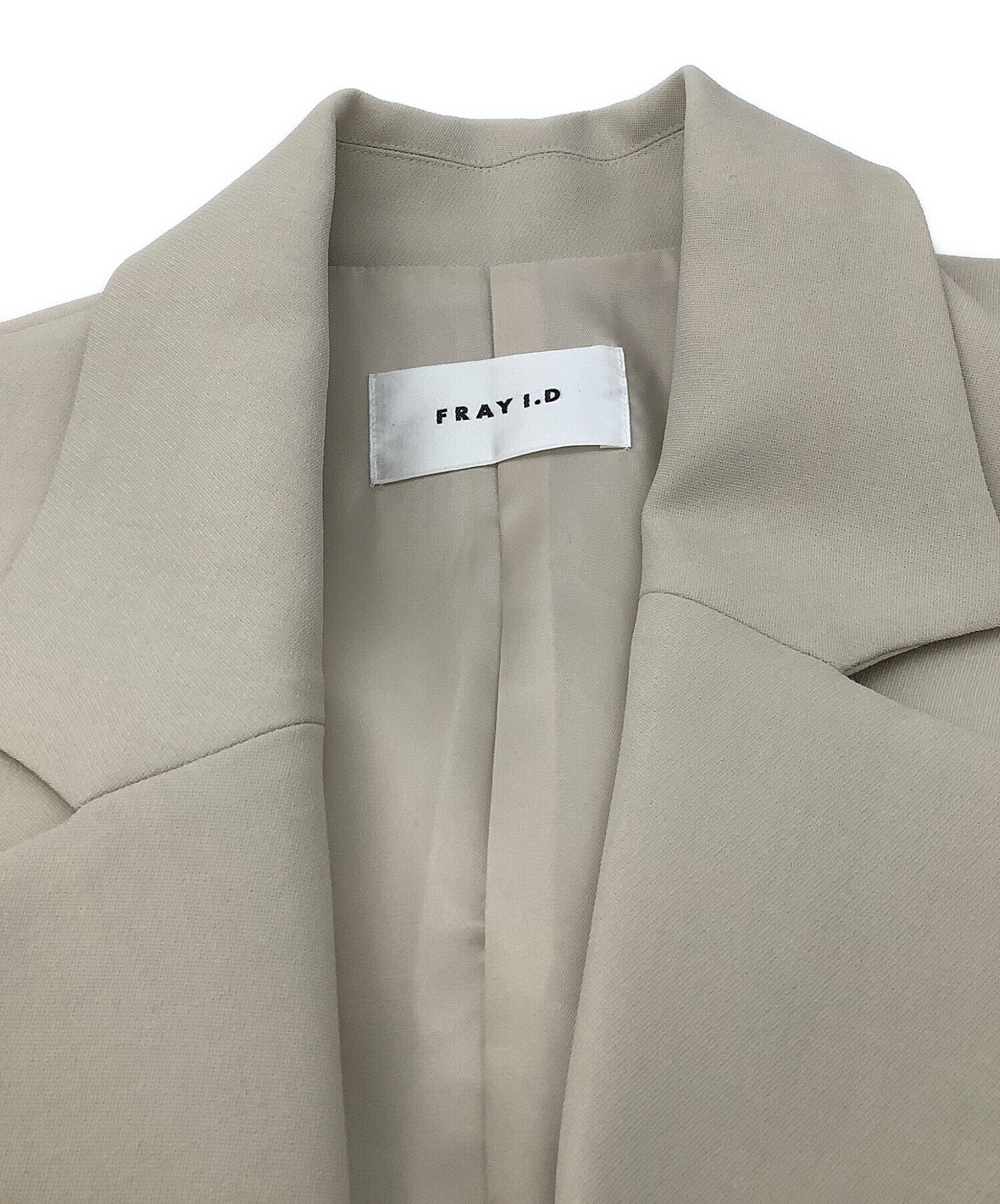 中古・古着通販】FRAY ID (フレイ アイディー) ジレ ダブルテーラード
