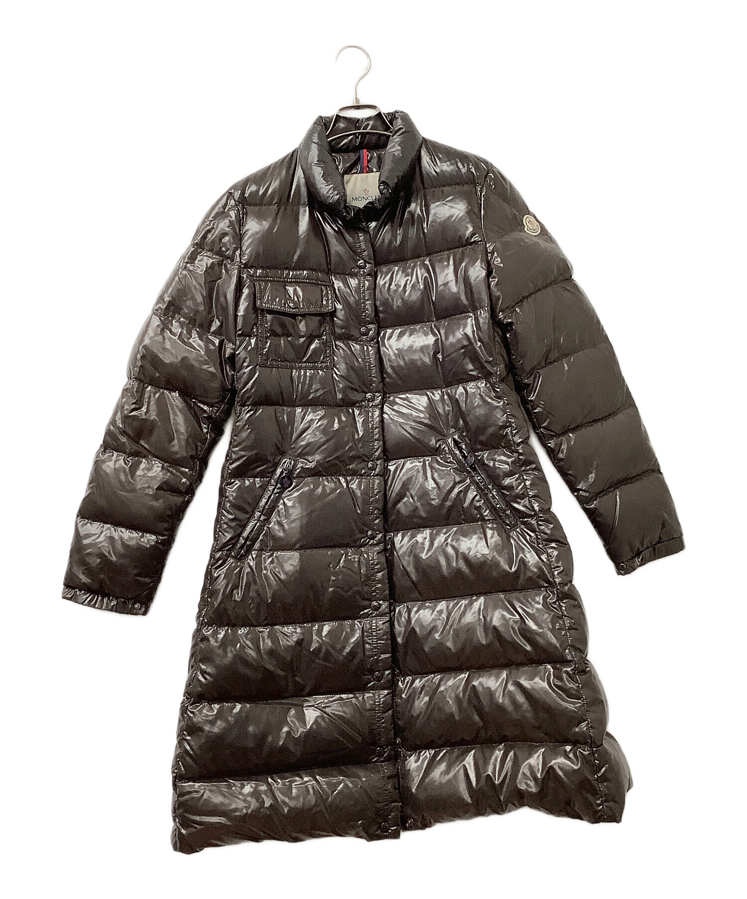 中古・古着通販】MONCLER (モンクレール) ダウンコート ブラウン 