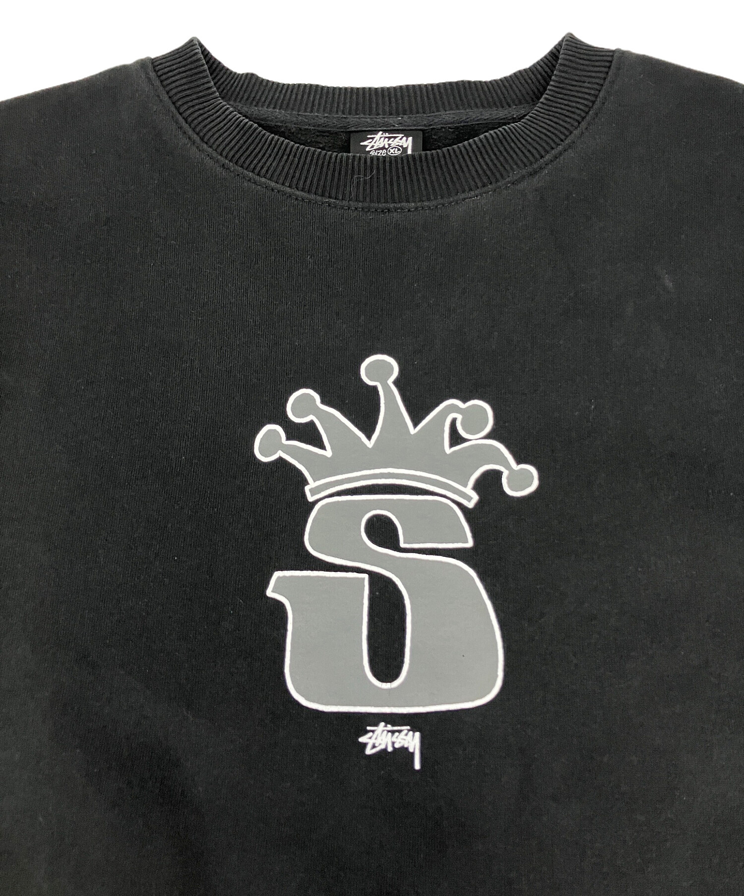 中古・古着通販】stussy (ステューシー) スウェット ブラック サイズ