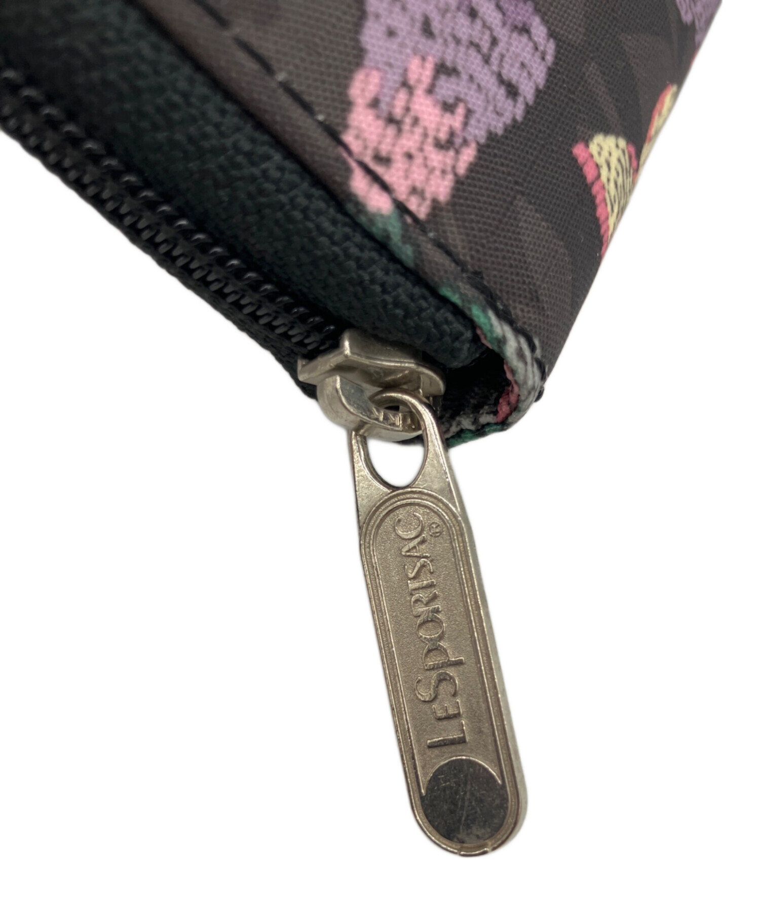中古・古着通販】LeSportsac (レスポートサック) 財布 グレー×ピンク